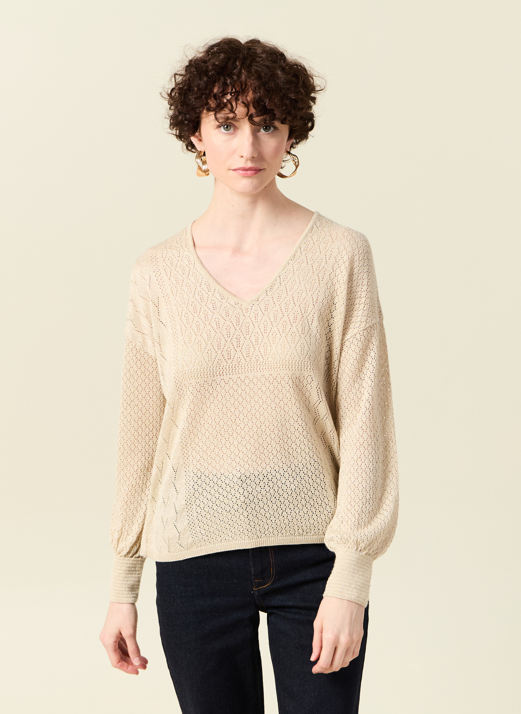 Pulls Pulls basiques - AJOUBALONF femme beige Bonobo Pulls Pulls basiques - AJOUBALONF femme beige Beige