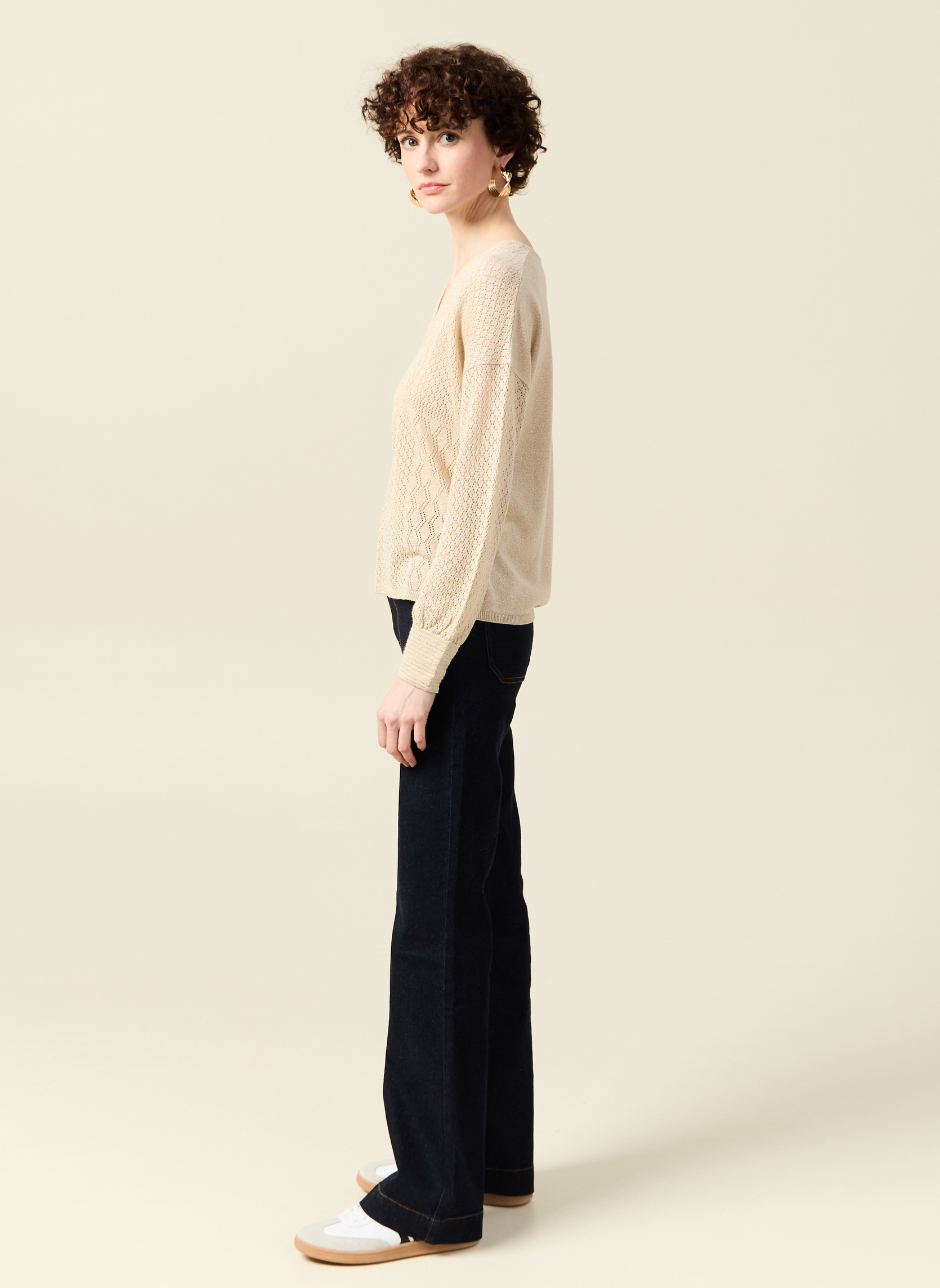 Pulls Pulls basiques - AJOUBALONF femme beige Bonobo Pulls Pulls basiques - AJOUBALONF femme beige Beige