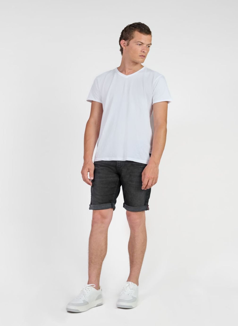 Bermudas Bermuda short en jeans JOGG Black homme noir Le temps des cerises Bermudas Bermuda short en jeans JOGG Black homme noir Noir