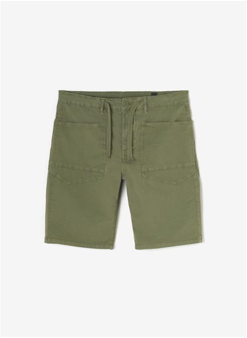 Le temps des cerises Bermudas Bermuda short HOBI Khaki homme vert