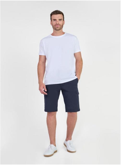 Le temps des cerises Bermudas Bermuda short TONY Blue homme bleu
