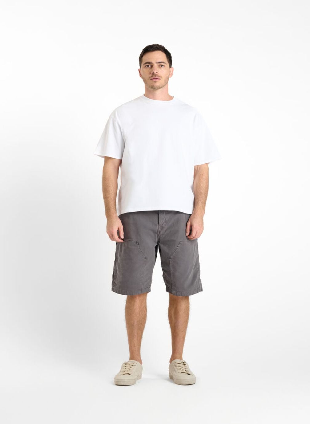 Bermudas Bermuda short MECO Grey homme gris Le temps des cerises Bermudas Bermuda short MECO Grey homme gris Gris