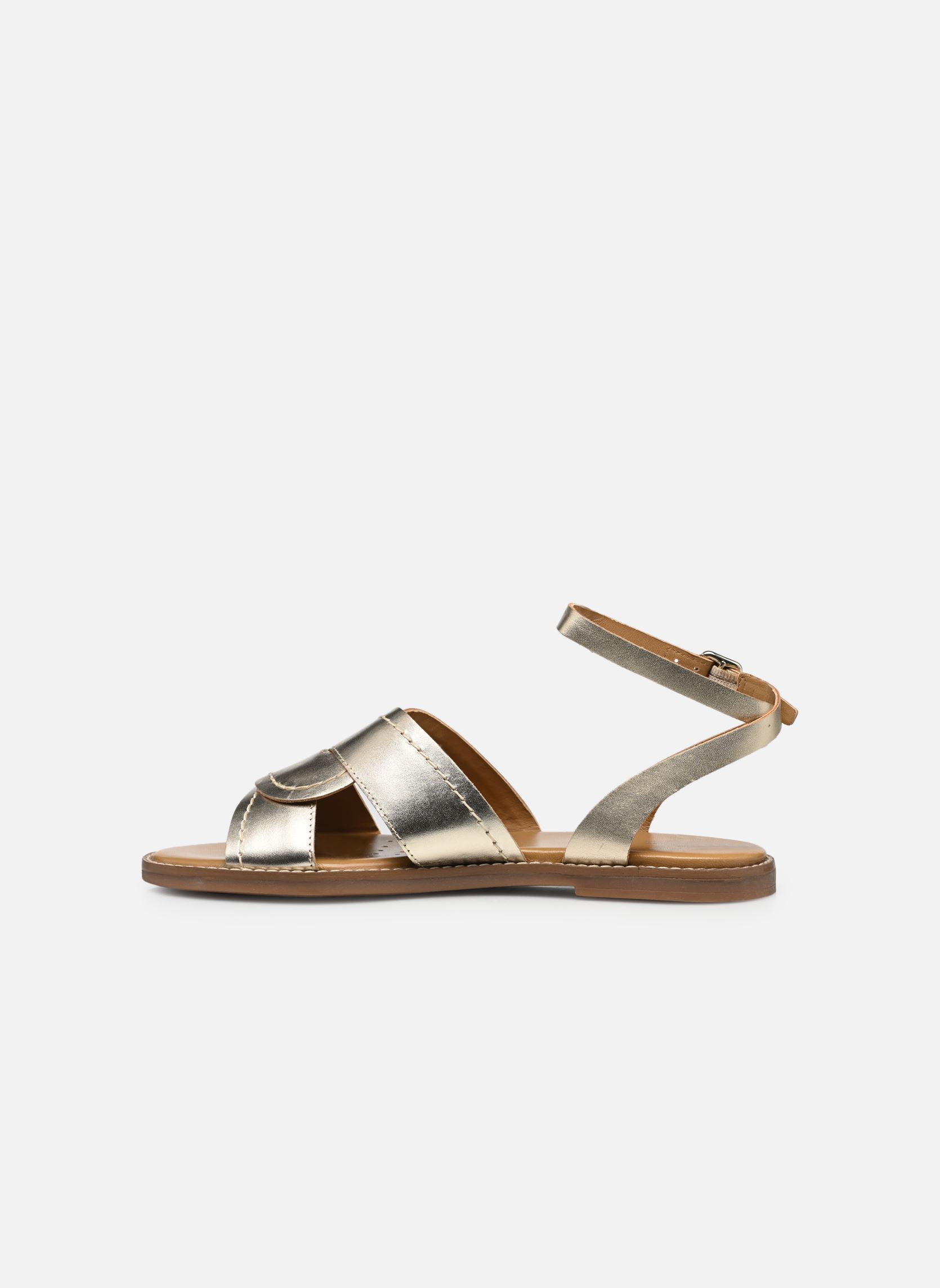 Sandali piatti D NAILEEN OR PALE donna oro e bronzo Geox Sandali piatti D NAILEEN OR PALE donna oro e bronzo OR PÂLE