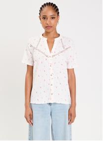 Blouses KBLOUFOLKY femme blanc