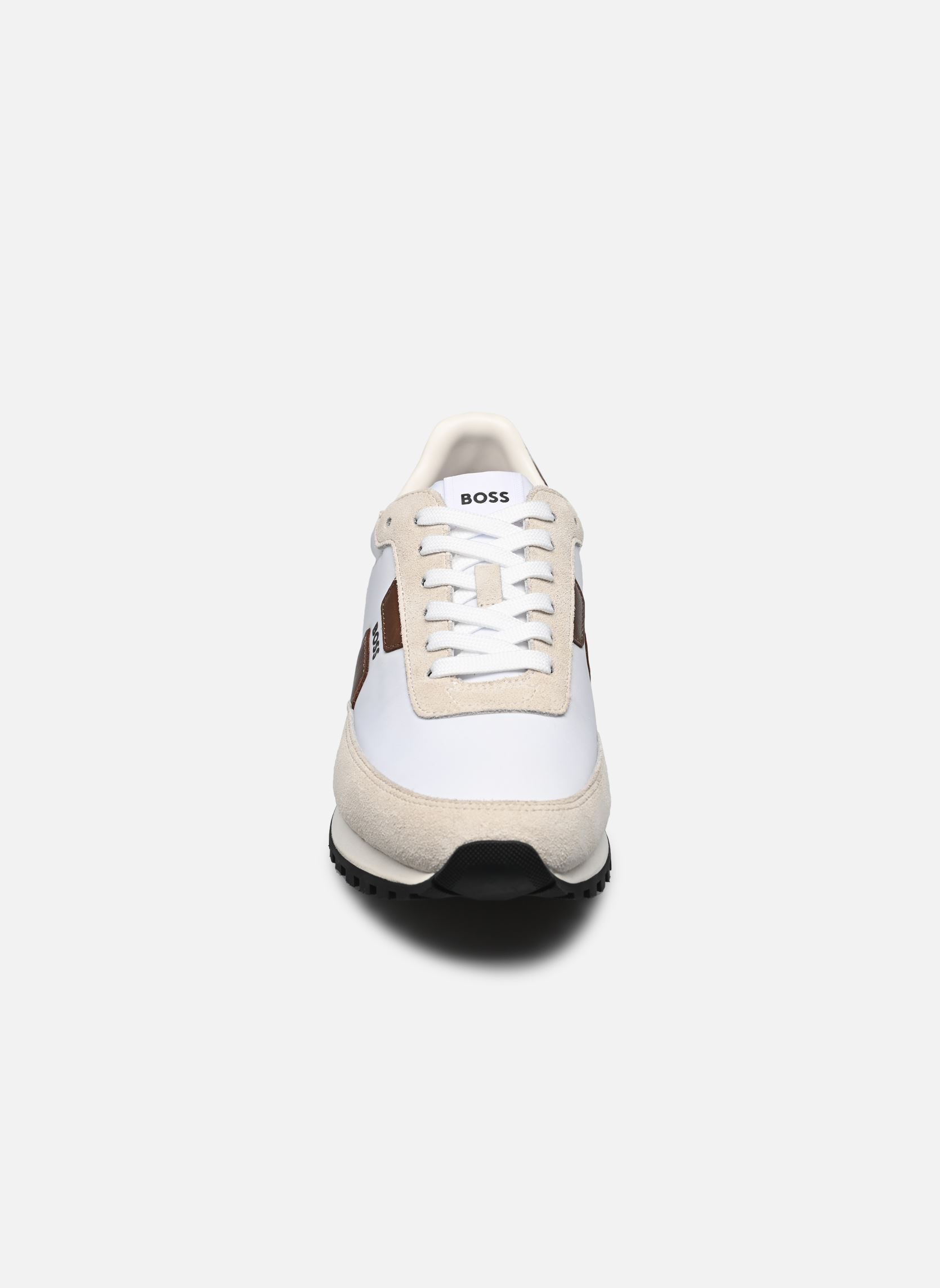 Niedrige Sneaker Parkour-L_Runn_nybsd herren beige BOSS Niedrige Sneaker Parkour-L_Runn_nybsd herren beige 122-Open White