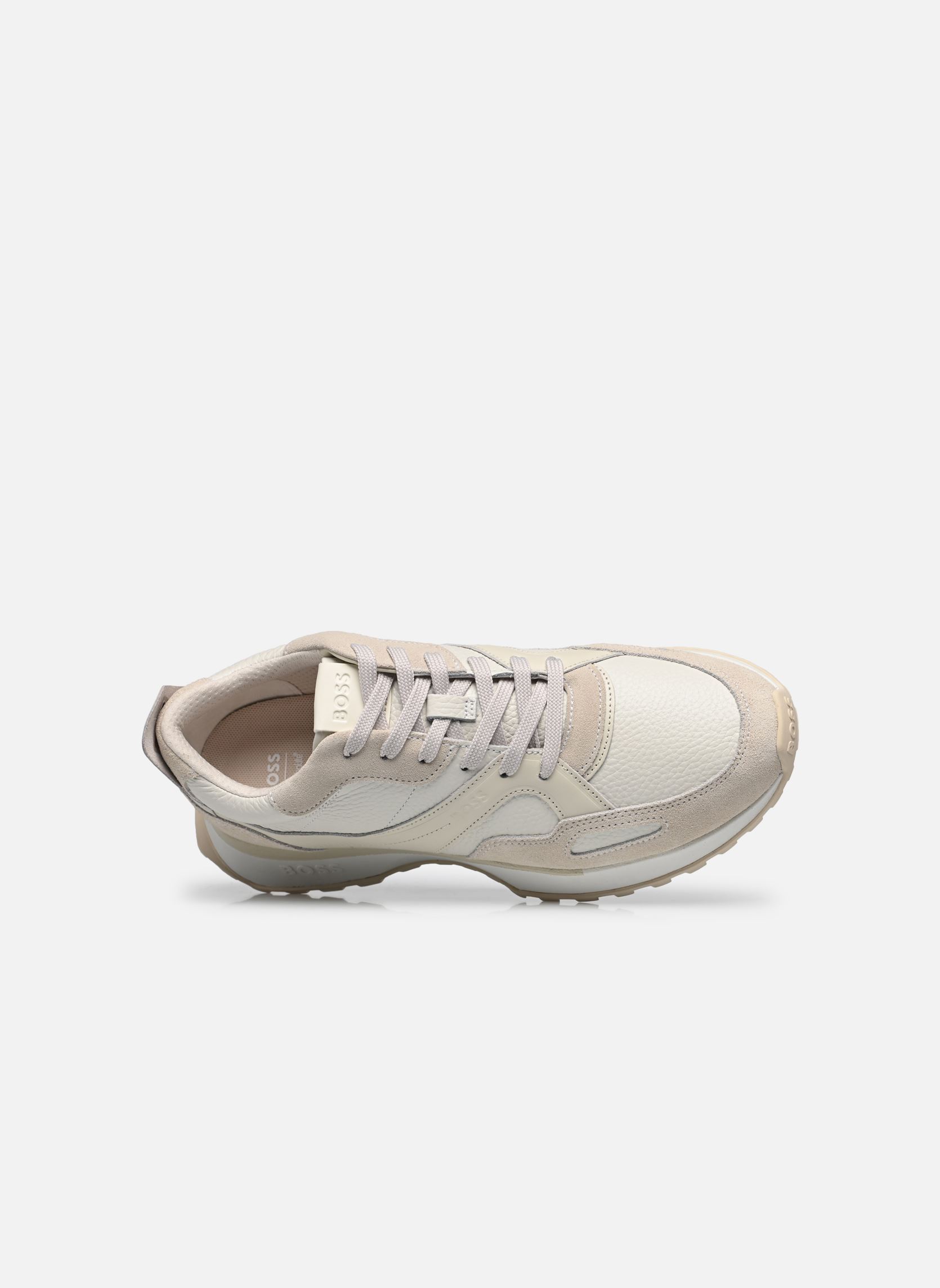 Baskets Jonah_Runn_sdltb homme beige BOSS Baskets Jonah_Runn_sdltb homme beige 110-Open White