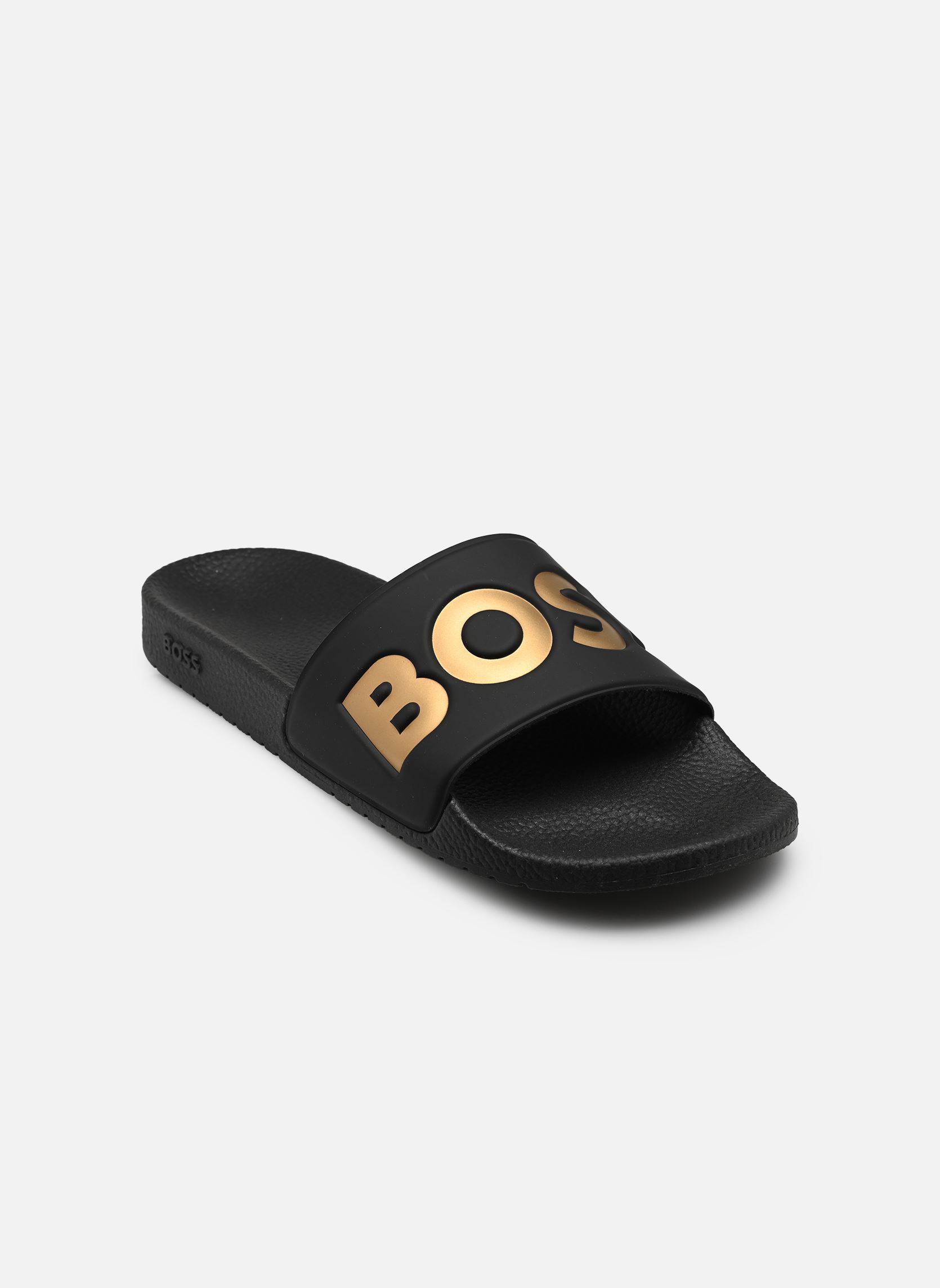 Sandales de bain Aryeh_Slid_npvlg homme noir BOSS Sandales de bain Aryeh_Slid_npvlg homme noir 007-Black