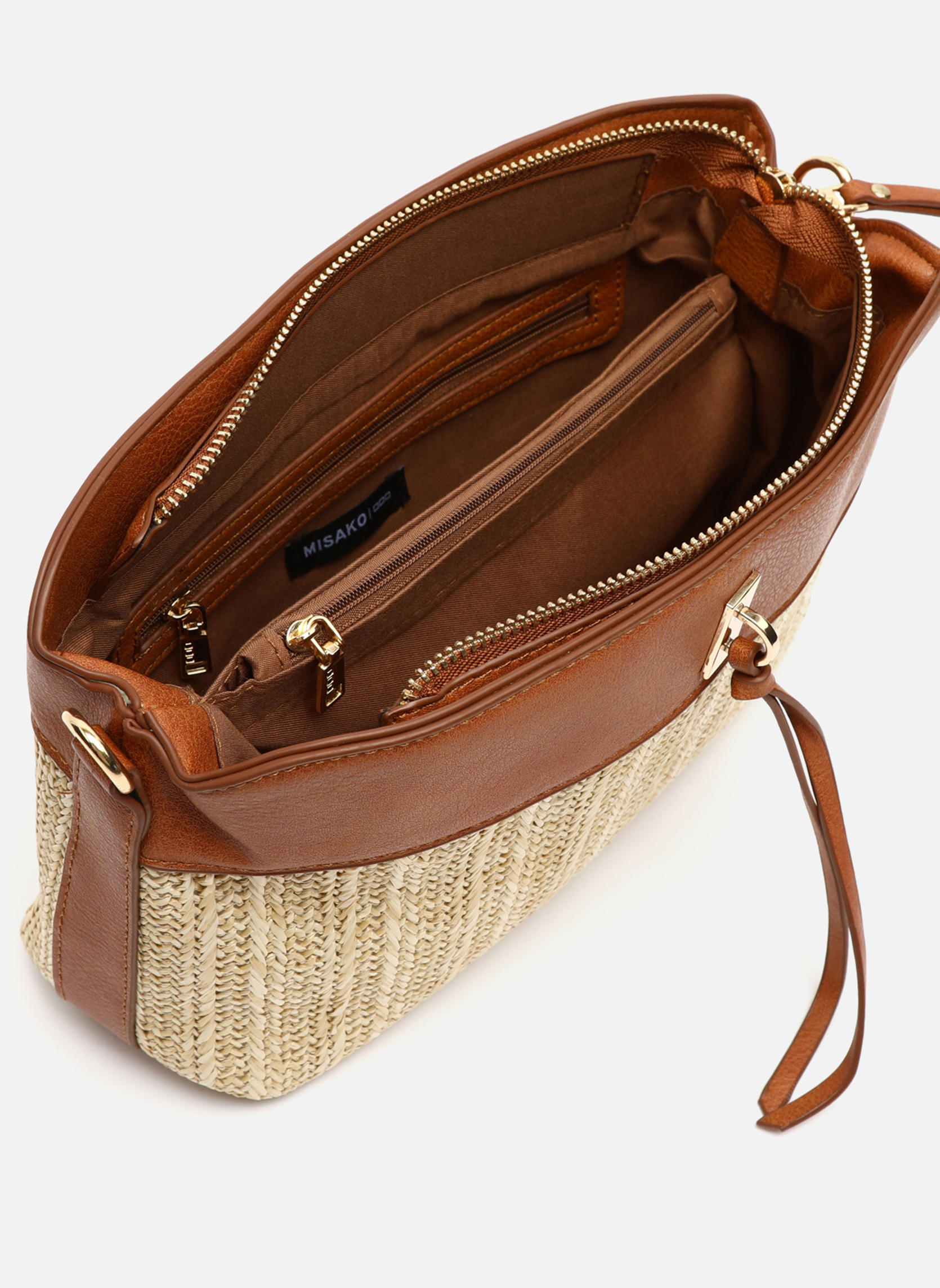 Sacs à main Sac en raphia Rangri Ligth brown femme marron Misako Sacs à main Sac en raphia Rangri Ligth brown femme marron Marron clair
