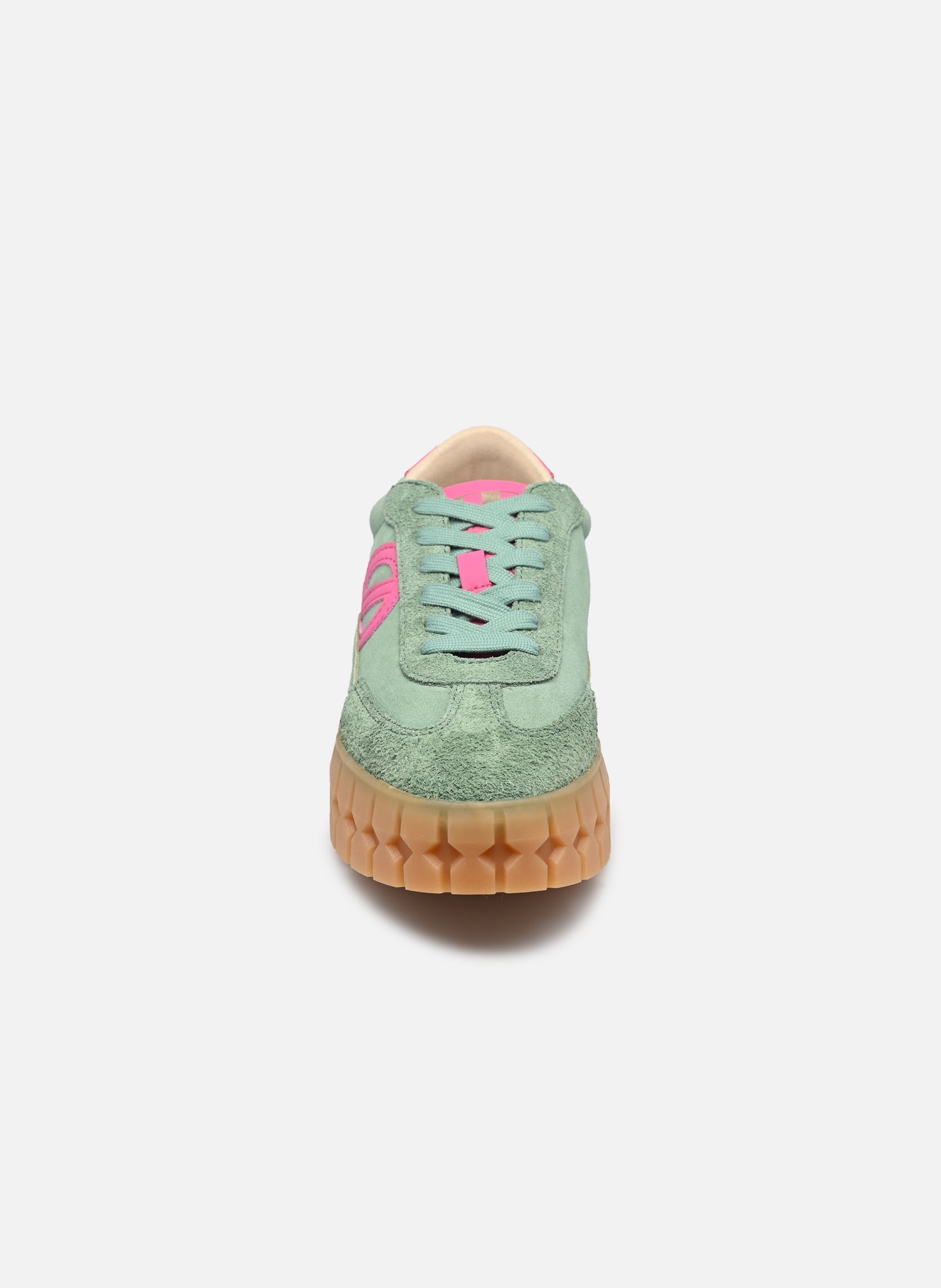 Baskets basses Play Side femme vert No Name Baskets basses Play Side femme vert LEAF/LEAF/FUXIA