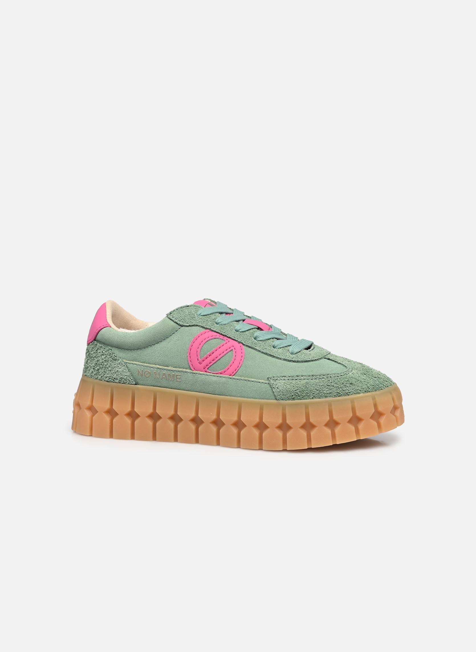 Baskets basses Play Side femme vert No Name Baskets basses Play Side femme vert LEAF/LEAF/FUXIA