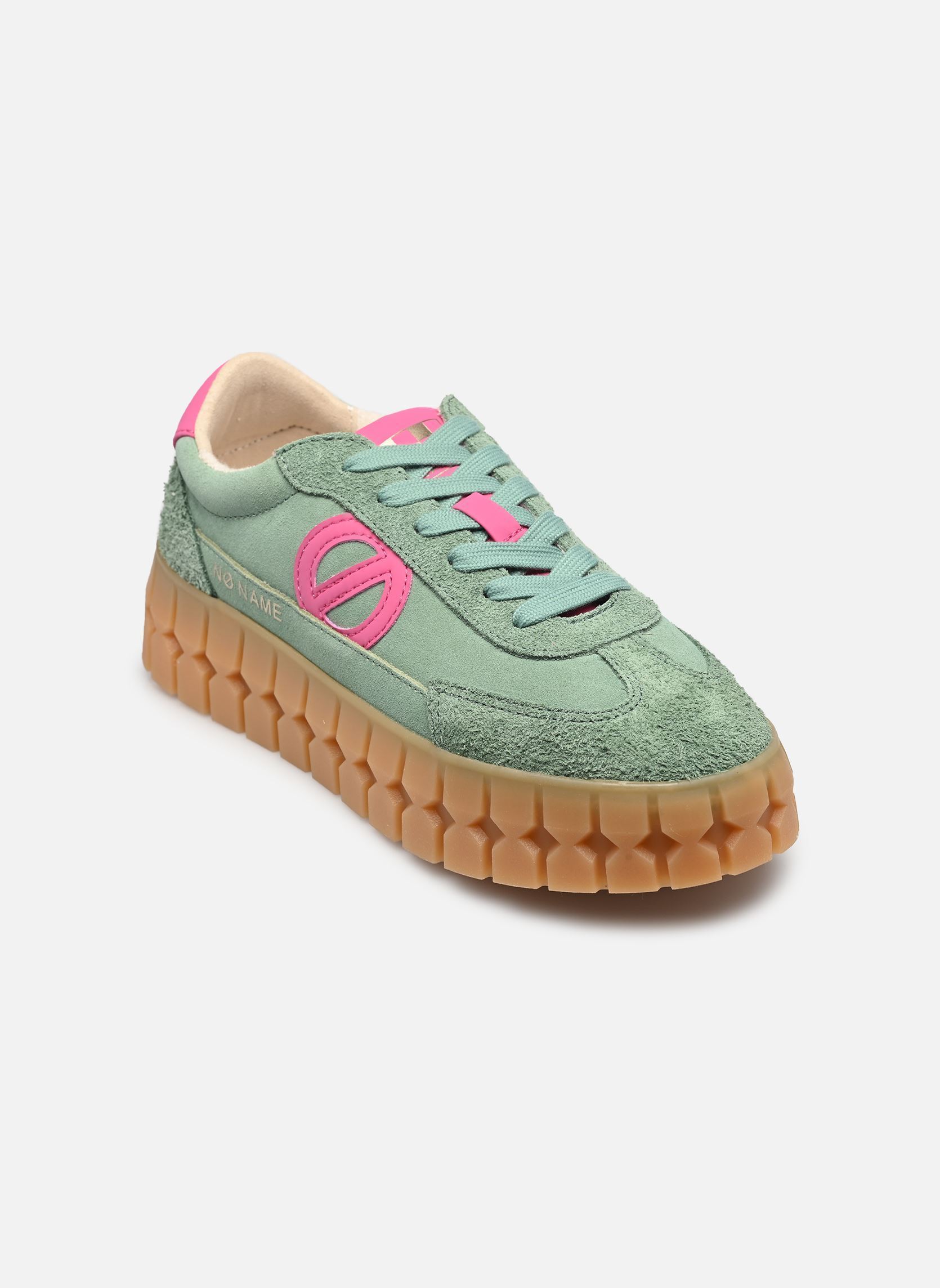 Baskets basses Play Side femme vert No Name Baskets basses Play Side femme vert LEAF/LEAF/FUXIA