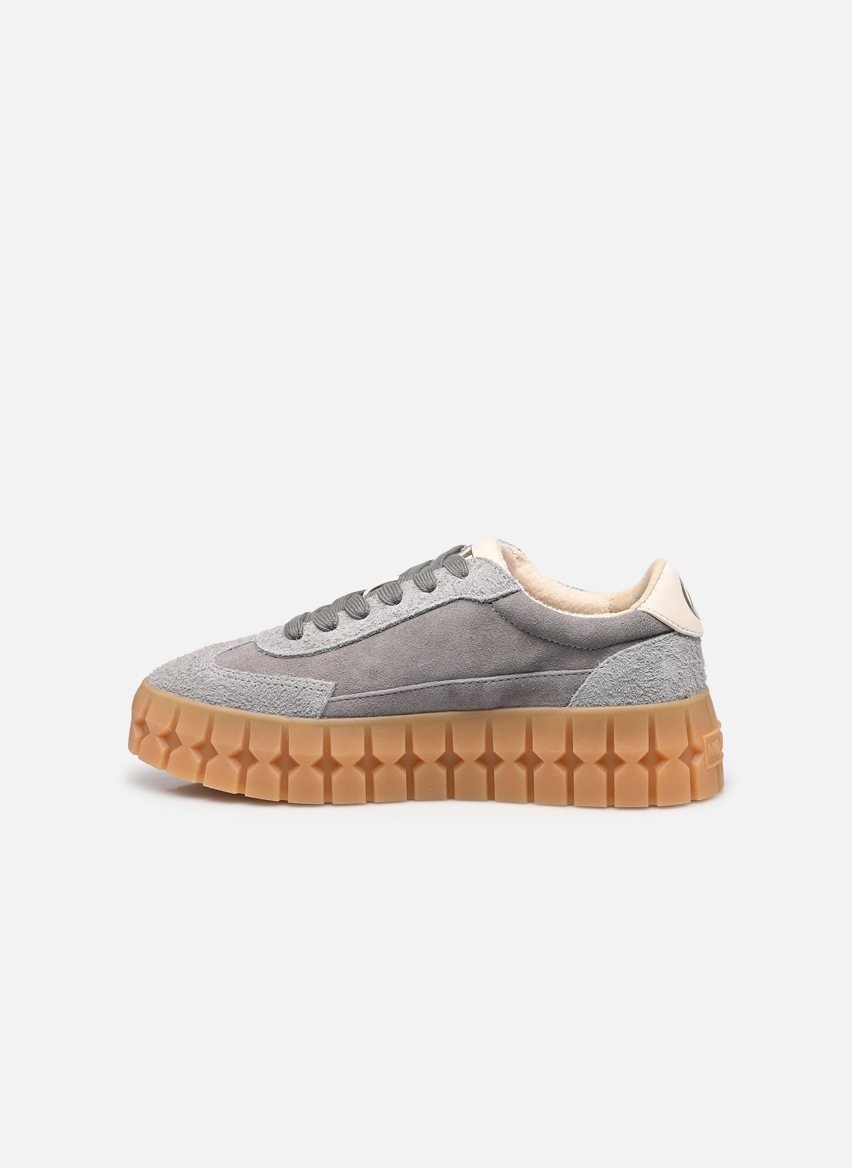 Lage sneakers Play Side dames grijs No Name Lage sneakers Play Side dames grijs CIMENT/SMOKE/DOVE