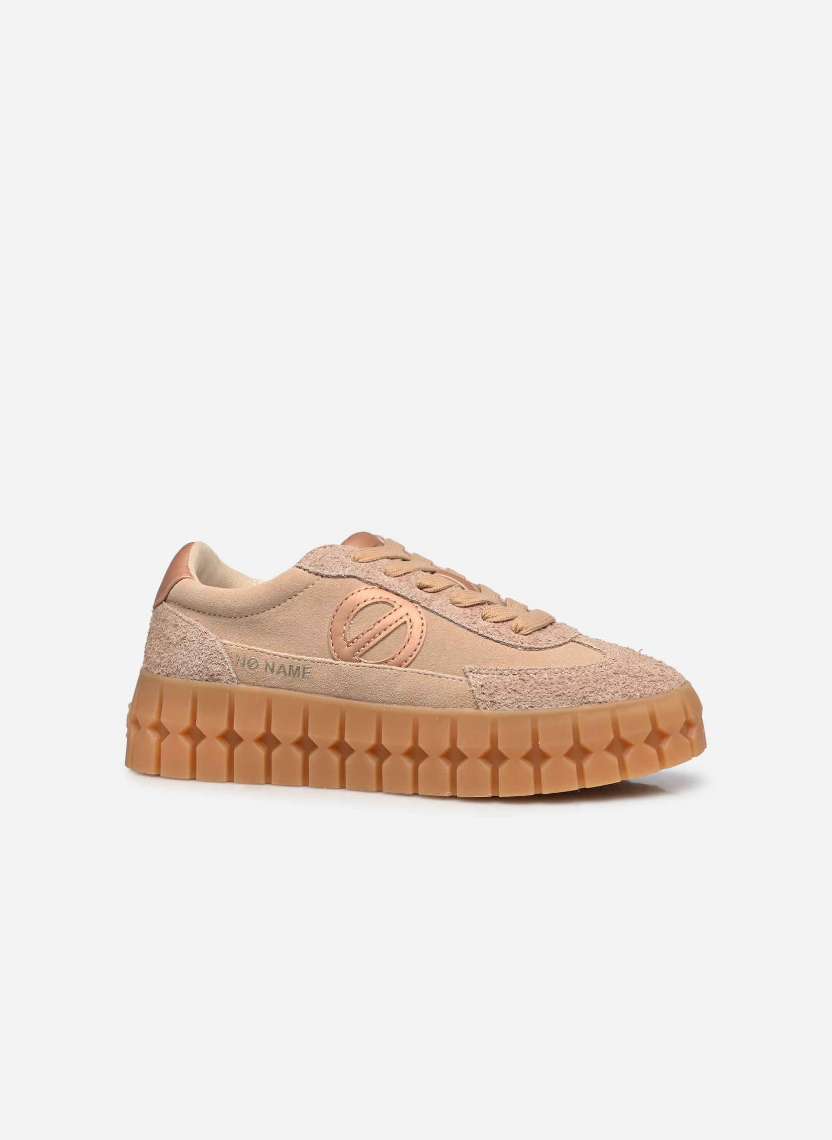 Lage sneakers Play Side dames beige No Name Lage sneakers Play Side dames beige DUNE/DUNE/COPPER