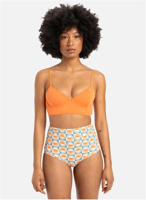Quiksilver Hauts de maillot balconnet Melly femme orange