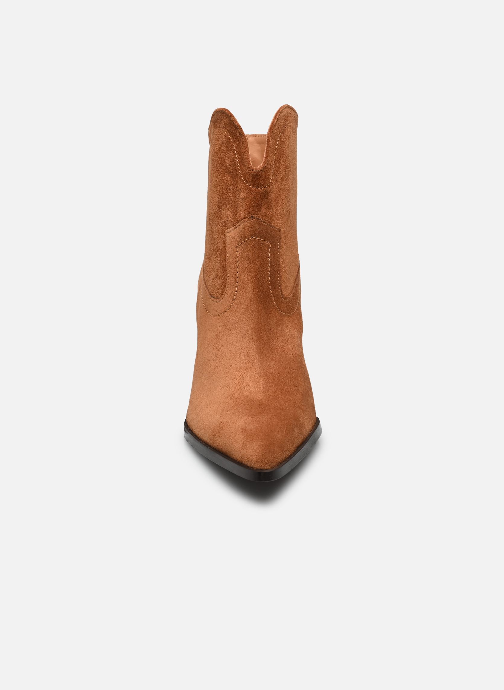 Bottines santiags Arcow femme marron Georgia Rose Bottines santiags Arcow femme marron COGNAC