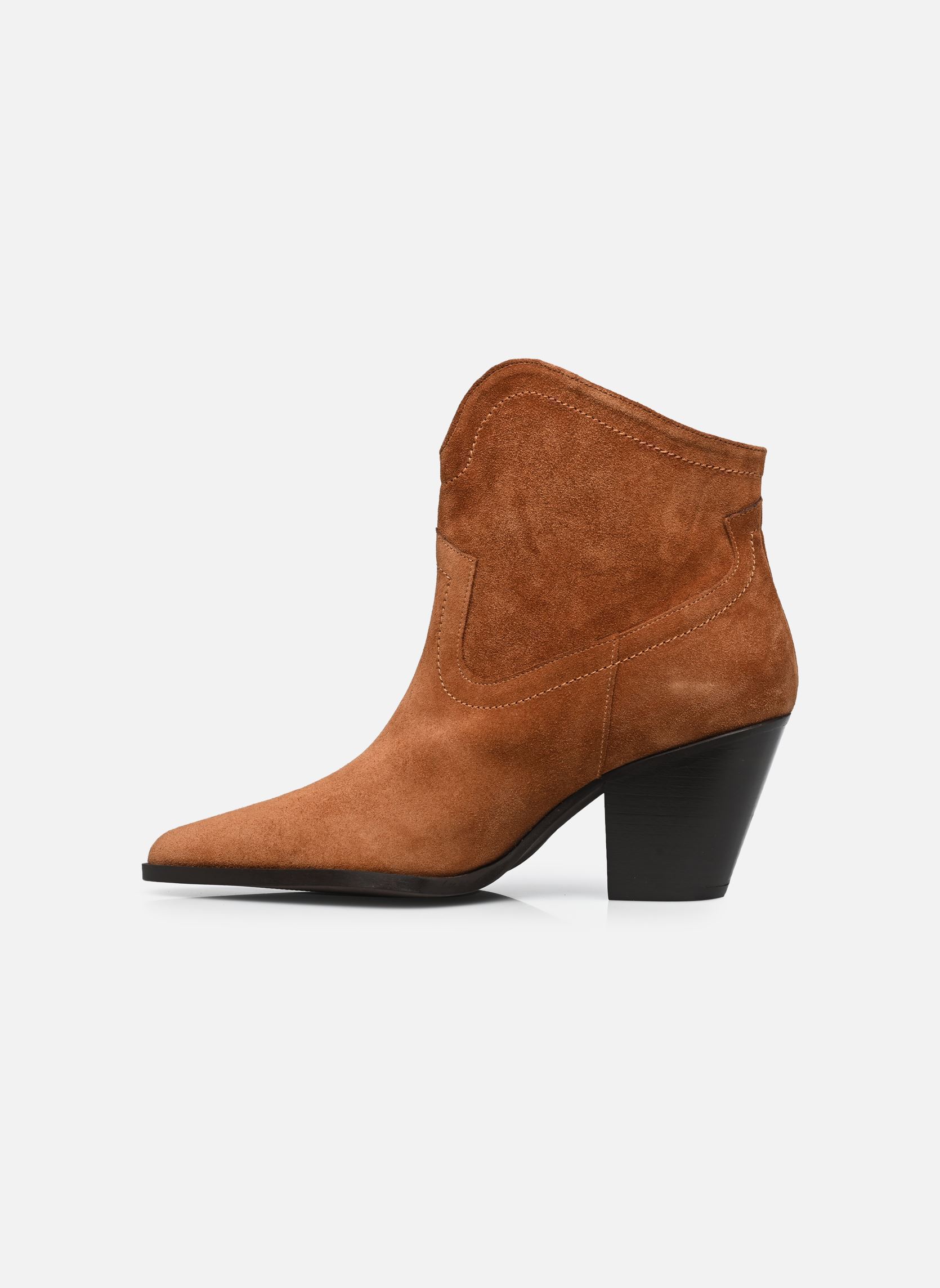 Bottines santiags Arcow femme marron Georgia Rose Bottines santiags Arcow femme marron COGNAC