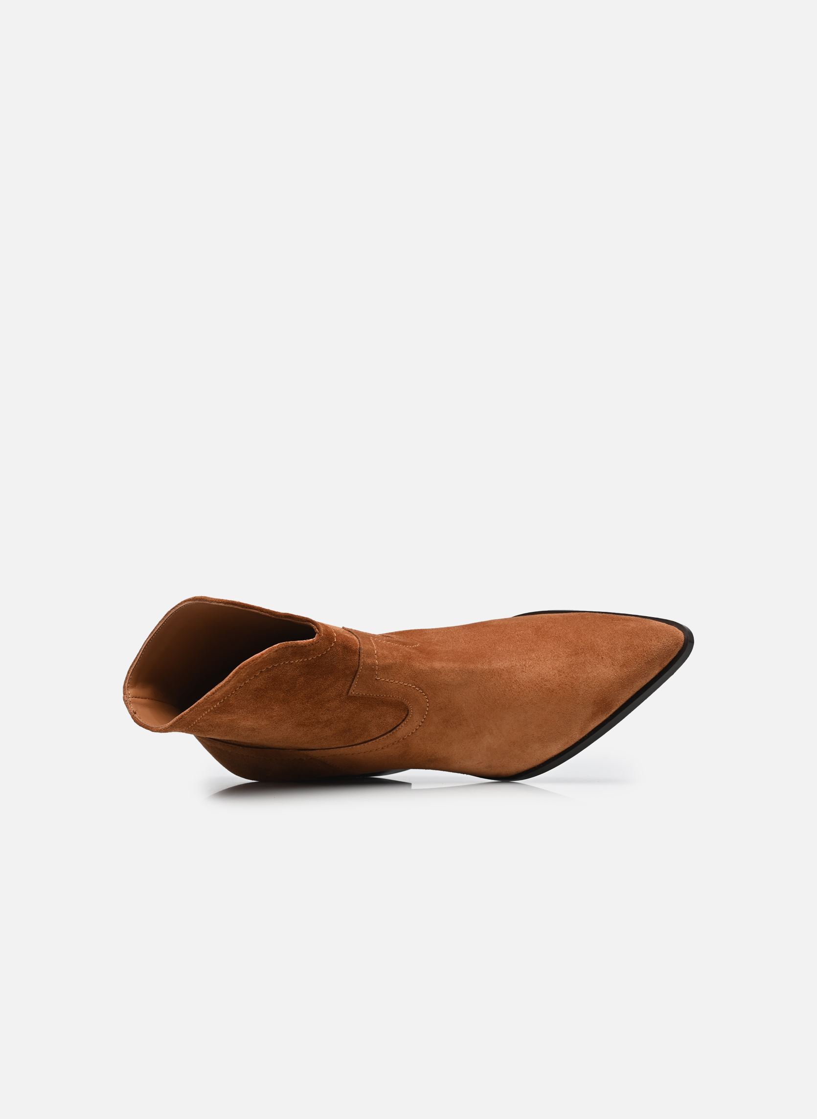 Bottines santiags Arcow femme marron Georgia Rose Bottines santiags Arcow femme marron COGNAC