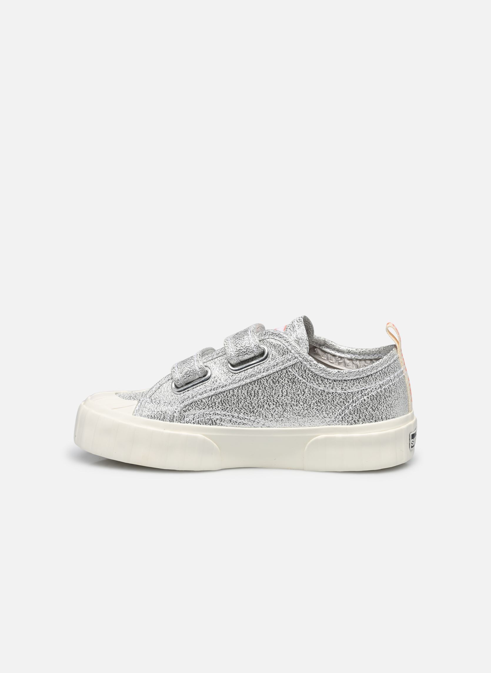 Baskets basses Tiny X Superga Mettalic Snearkers argent Tinycottons Baskets basses Tiny X Superga Mettalic Snearkers argent Silver metallic