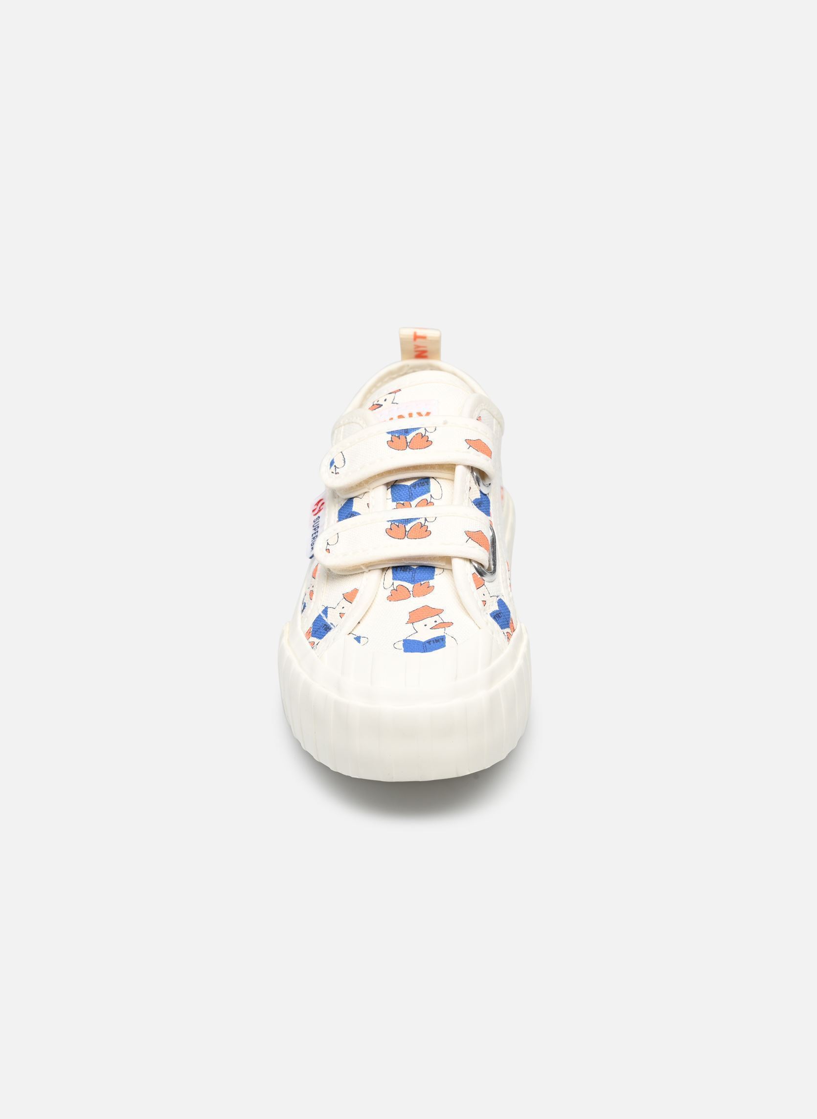Niedrige Sneaker Tiny X Superga Readers Sneakers weiß Tinycottons Niedrige Sneaker Tiny X Superga Readers Sneakers weiß Off-White
