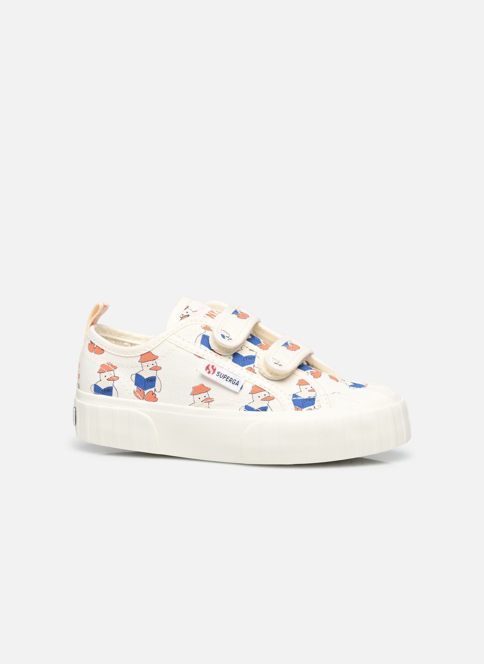 Niedrige Sneaker Tiny X Superga Readers Sneakers weiß Tinycottons Niedrige Sneaker Tiny X Superga Readers Sneakers weiß Off-White