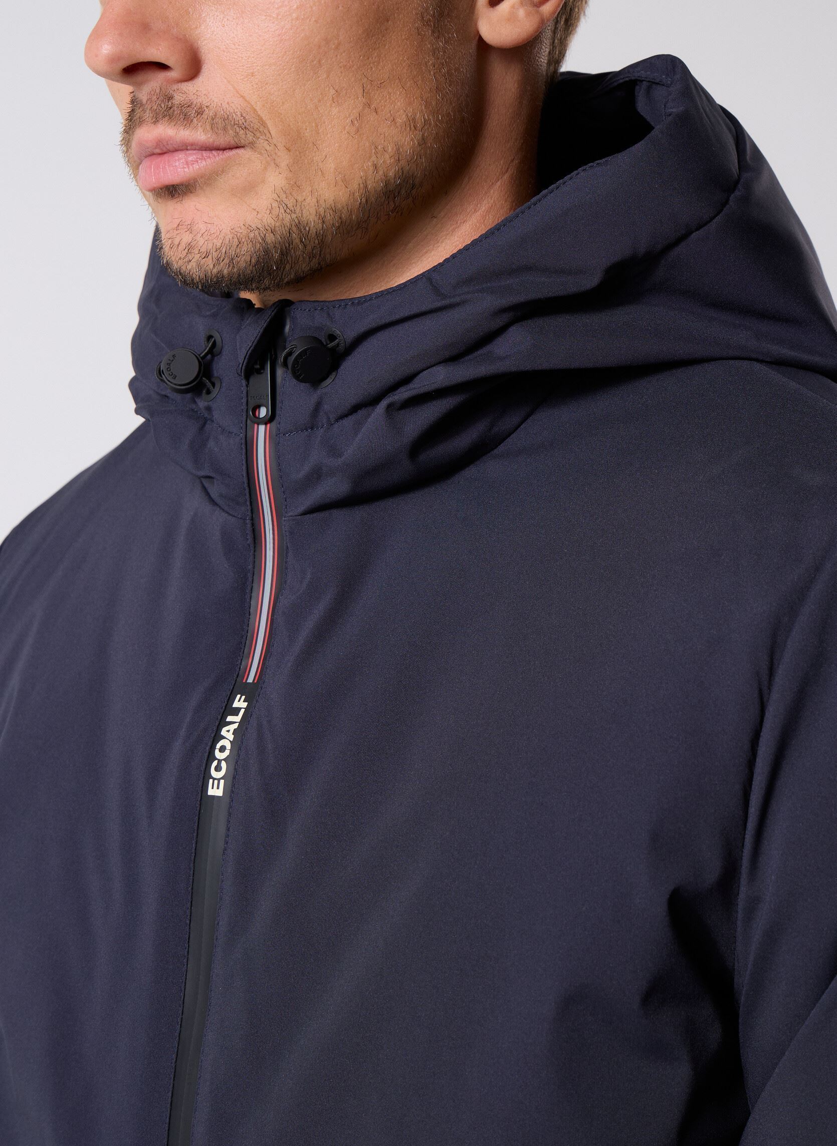 Parkas Pasu Jacket herren blau Ecoalf Parkas Pasu Jacket herren blau Deep navy