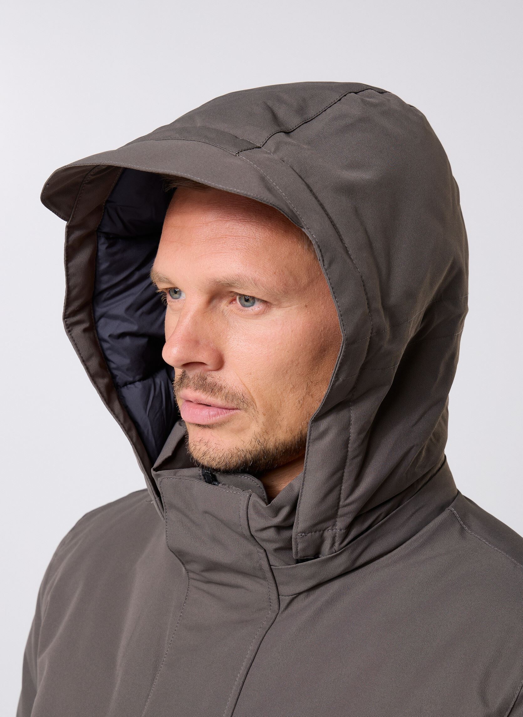 Parkas Parko Jacket herren grau Ecoalf Parkas Parko Jacket herren grau Asteroid