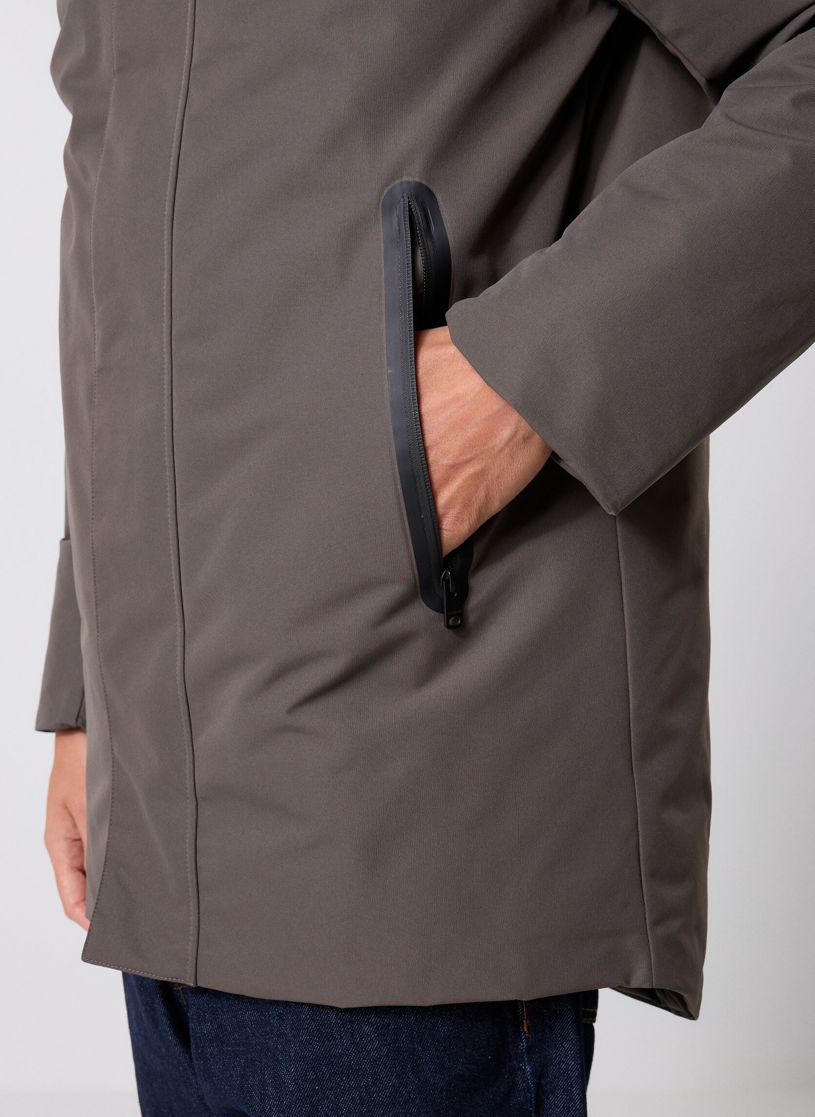 Parkas Parko Jacket herren grau Ecoalf Parkas Parko Jacket herren grau Asteroid