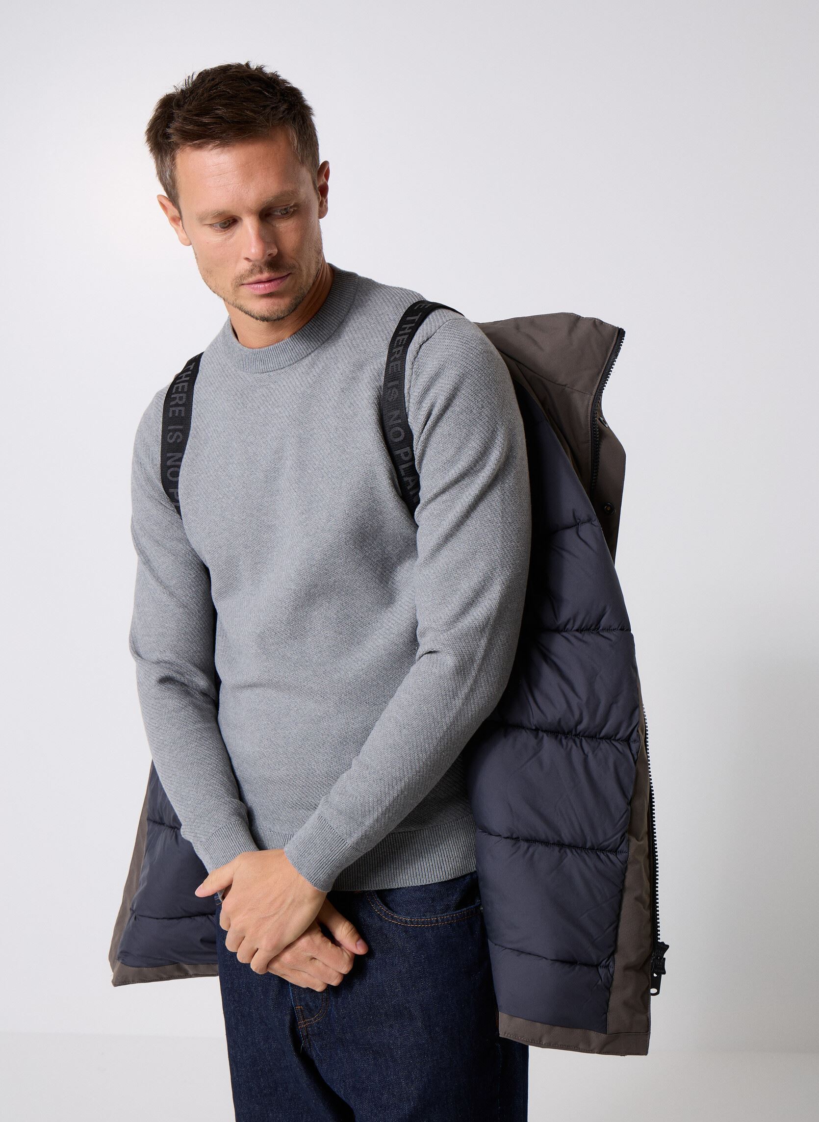 Parkas Parko Jacket herren grau Ecoalf Parkas Parko Jacket herren grau Asteroid