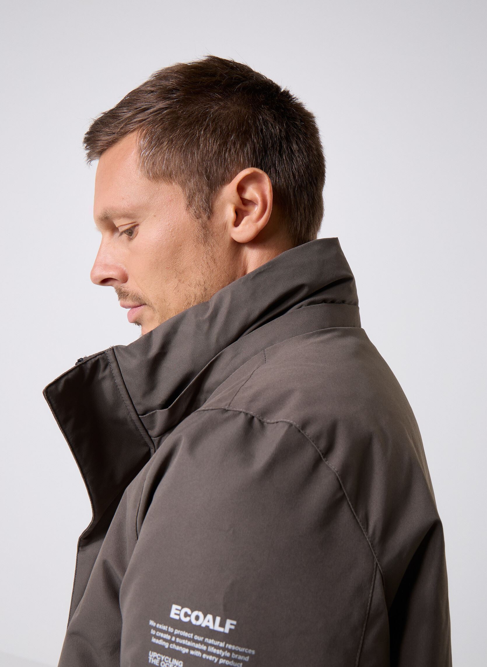 Parkas Parko Jacket herren grau Ecoalf Parkas Parko Jacket herren grau Asteroid