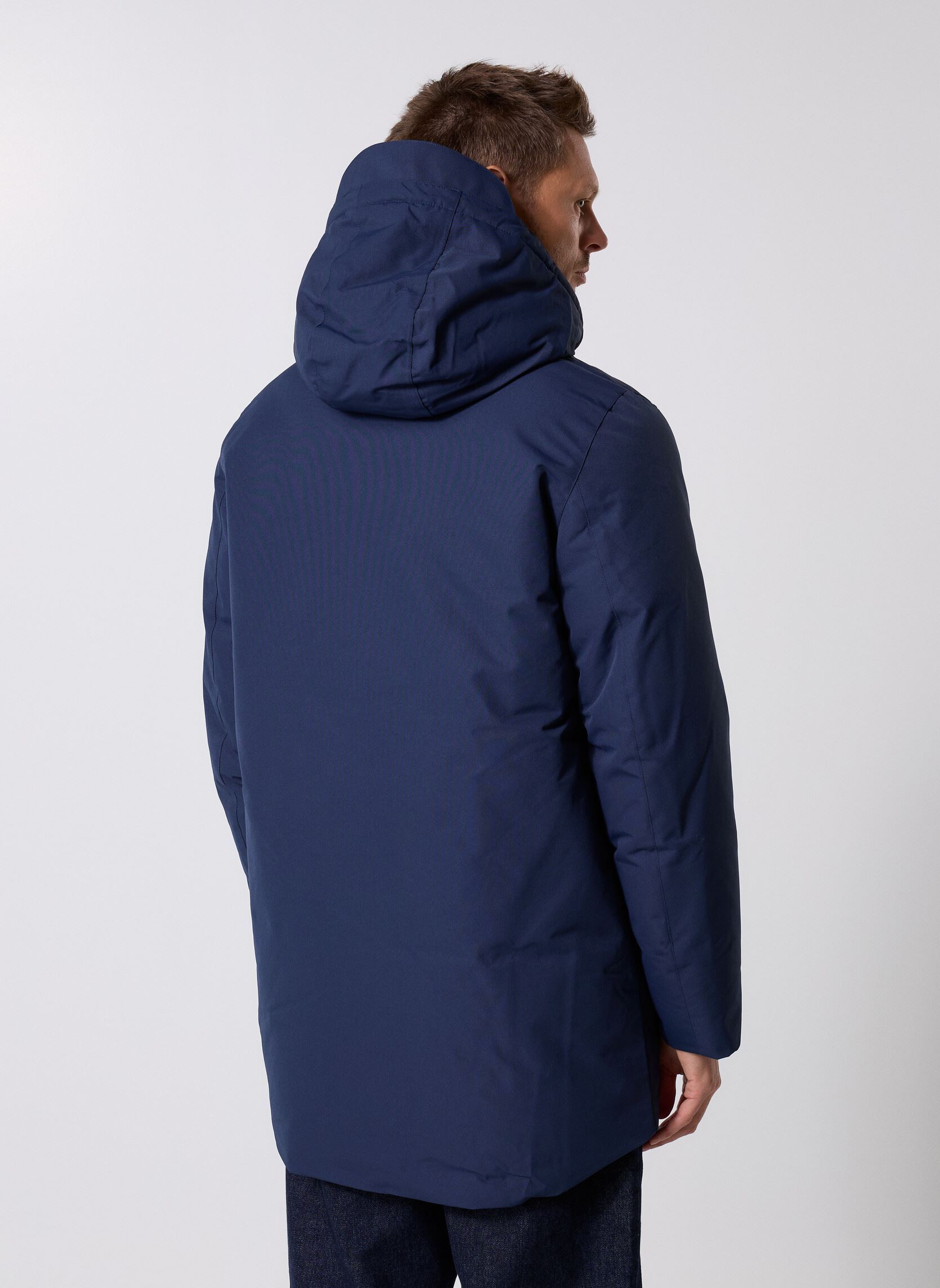 Parkas Parko Jacket herren blau Ecoalf Parkas Parko Jacket herren blau Blue Navy