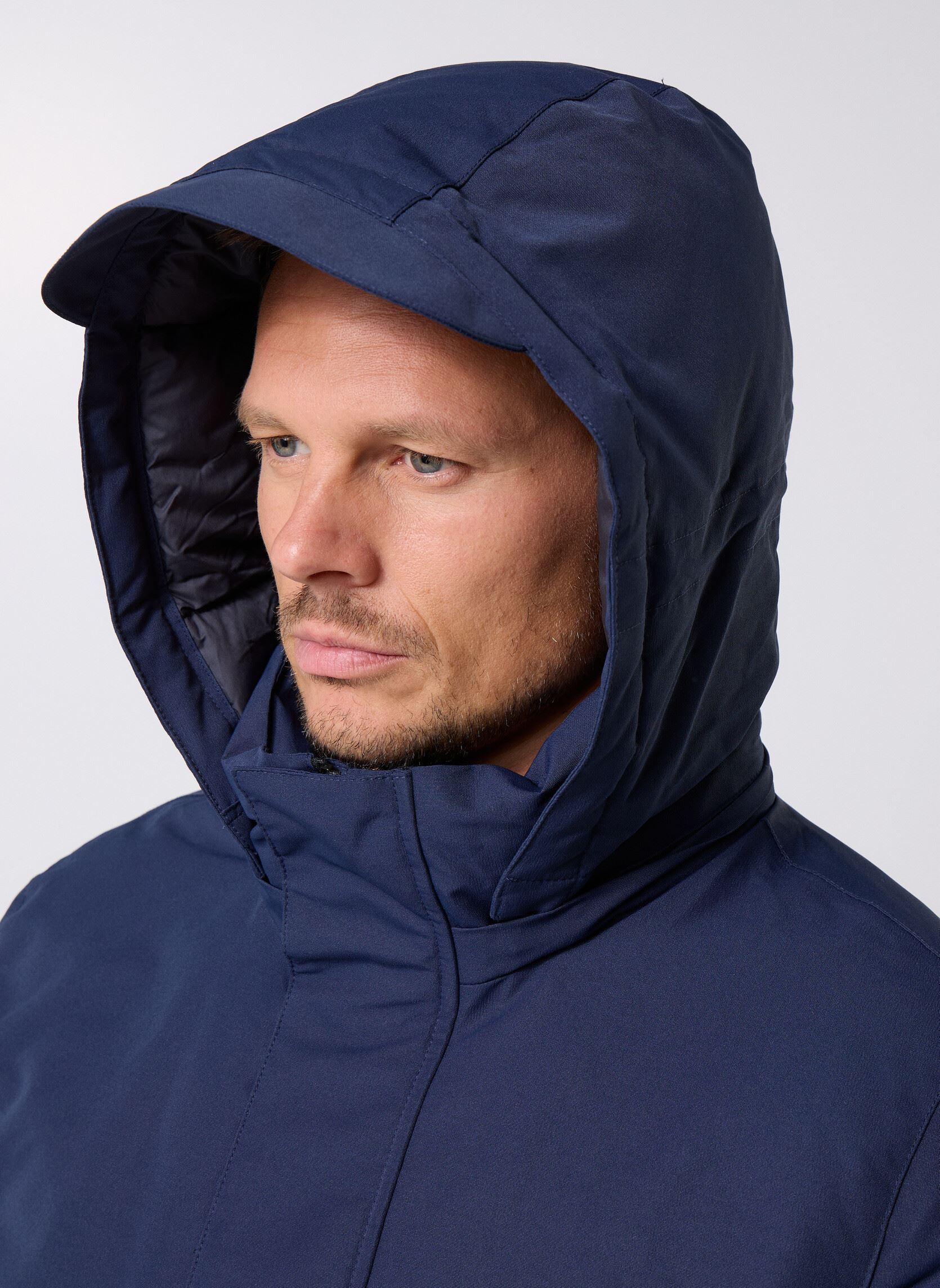 Parkas Parko Jacket herren blau Ecoalf Parkas Parko Jacket herren blau Blue Navy
