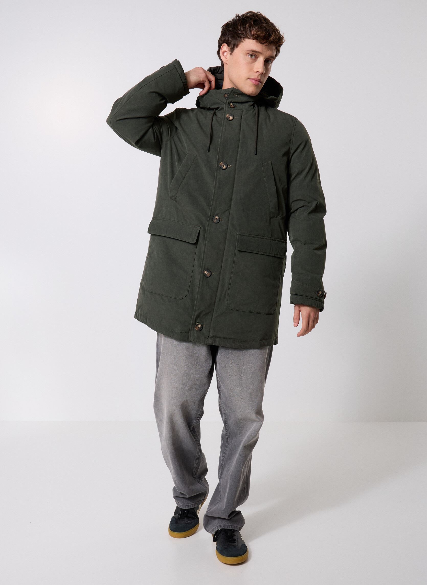 Parkas Taska Jacket homme vert Ecoalf Parkas Taska Jacket homme vert Beetle