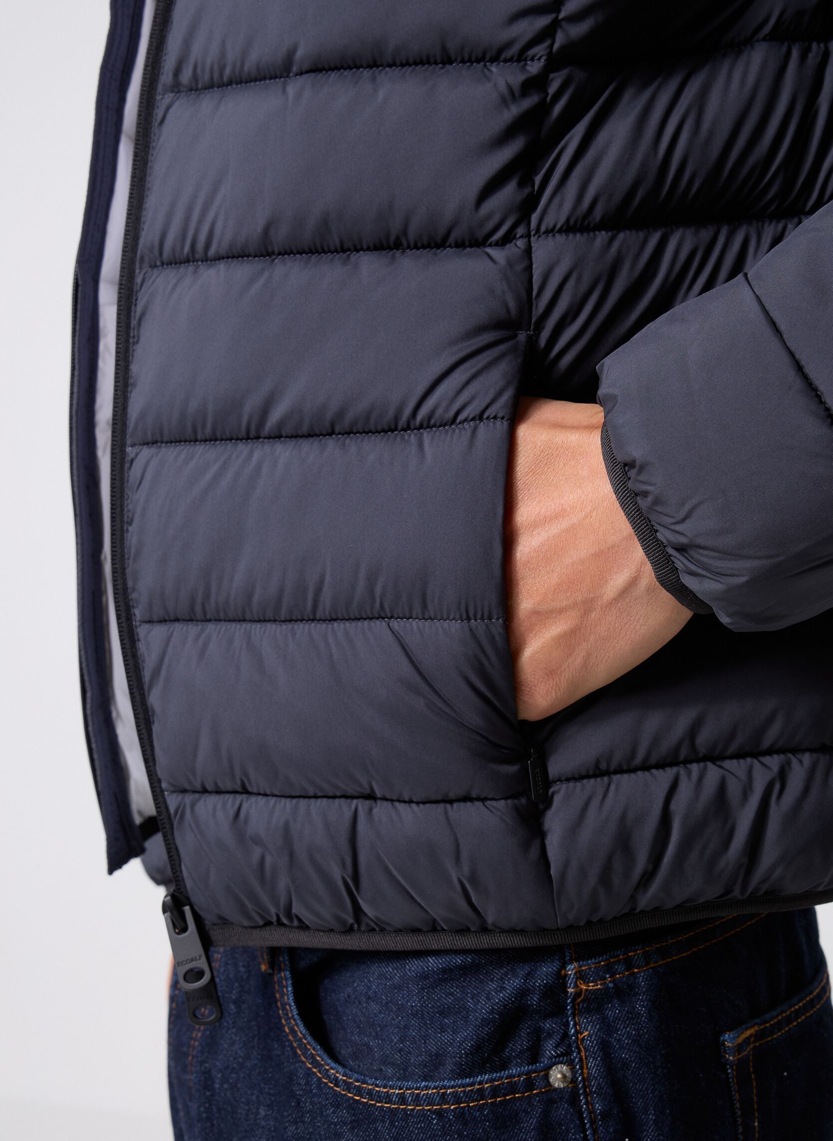 Daunenjacken Aspenalf Jacket herren schwarz Ecoalf Daunenjacken Aspenalf Jacket herren schwarz Asphalt