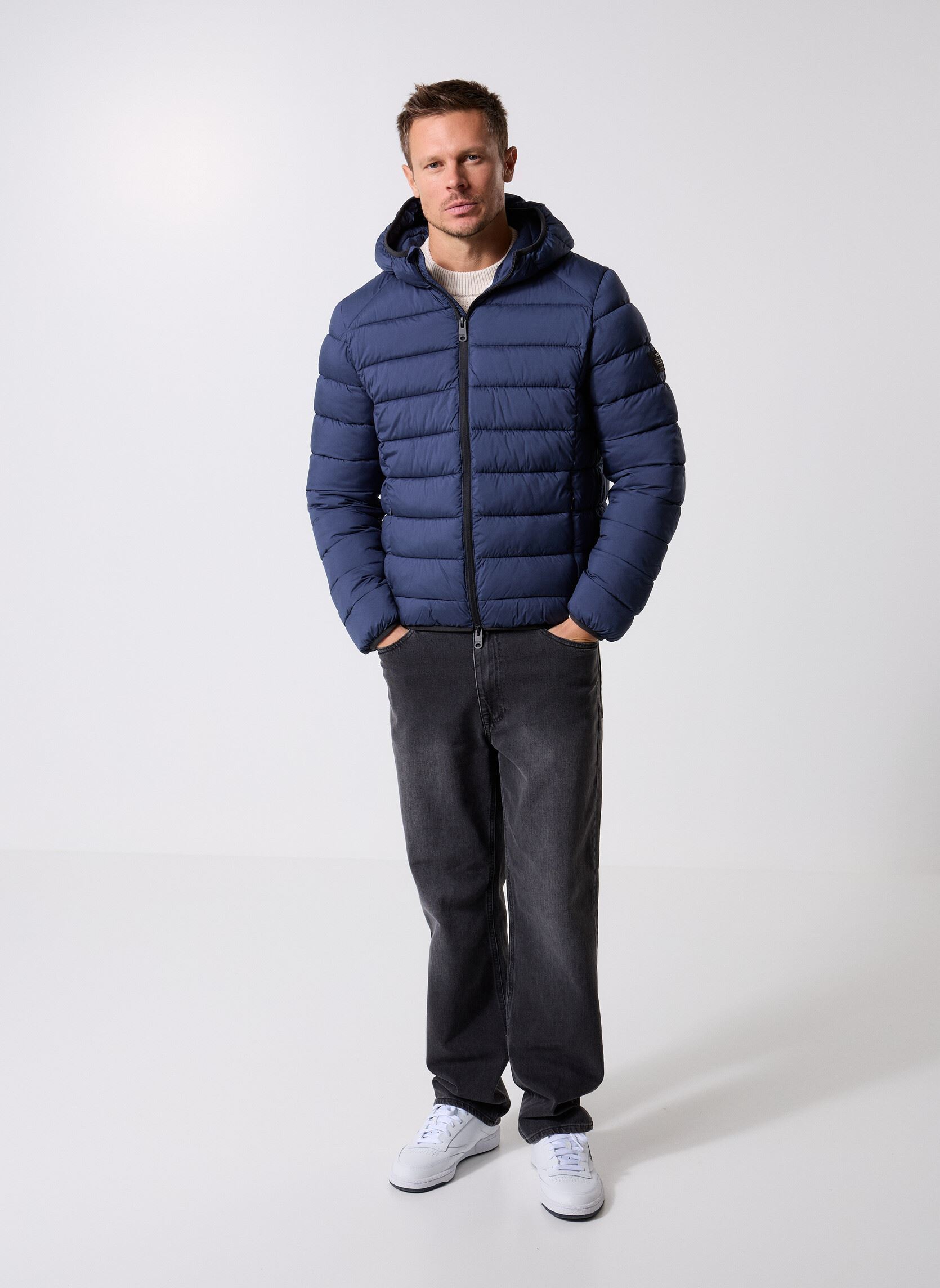 Daunenjacken Aspenalf Jacket herren blau Ecoalf Daunenjacken Aspenalf Jacket herren blau Blue Navy
