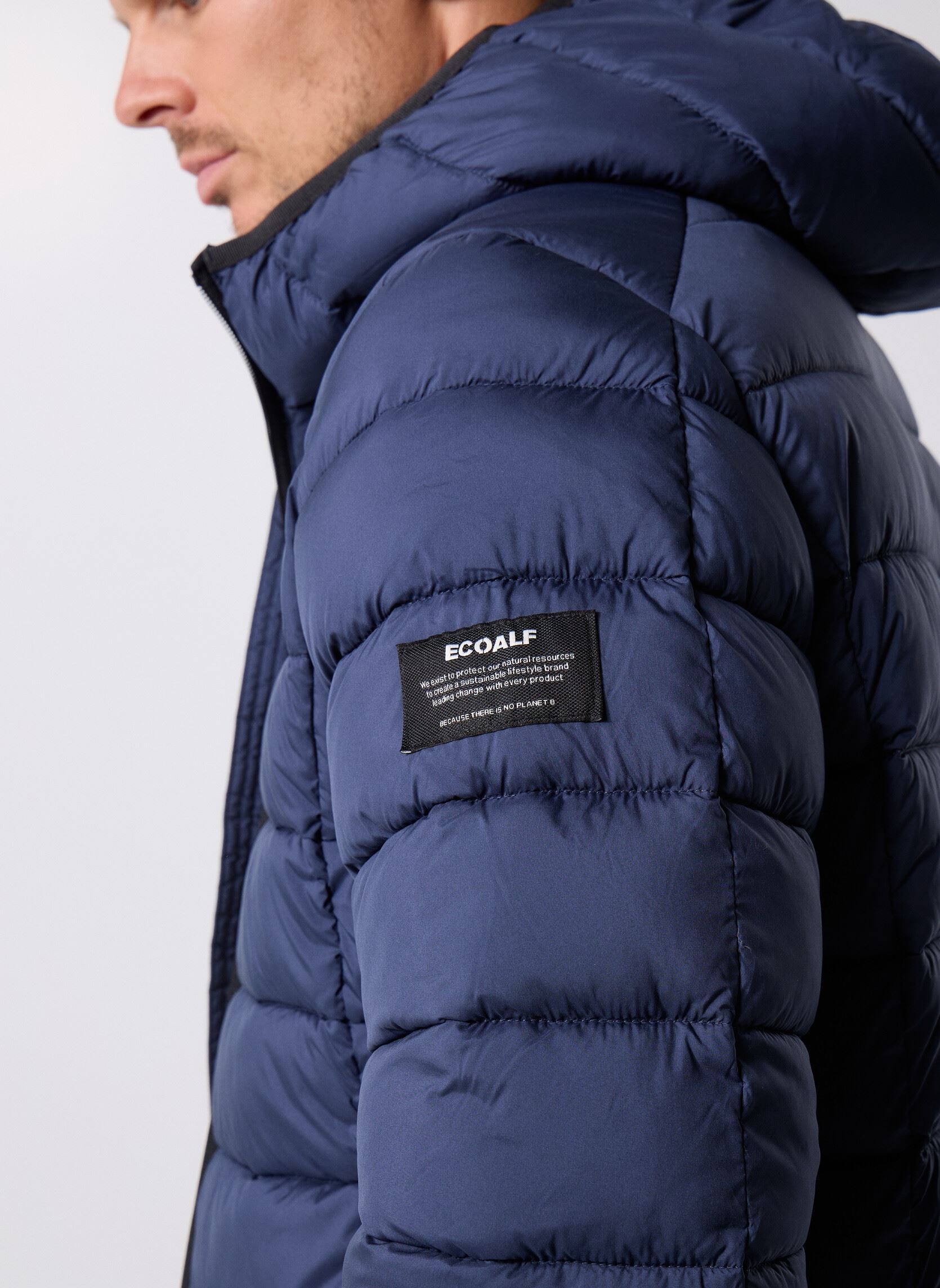 Daunenjacken Aspenalf Jacket herren blau Ecoalf Daunenjacken Aspenalf Jacket herren blau Blue Navy