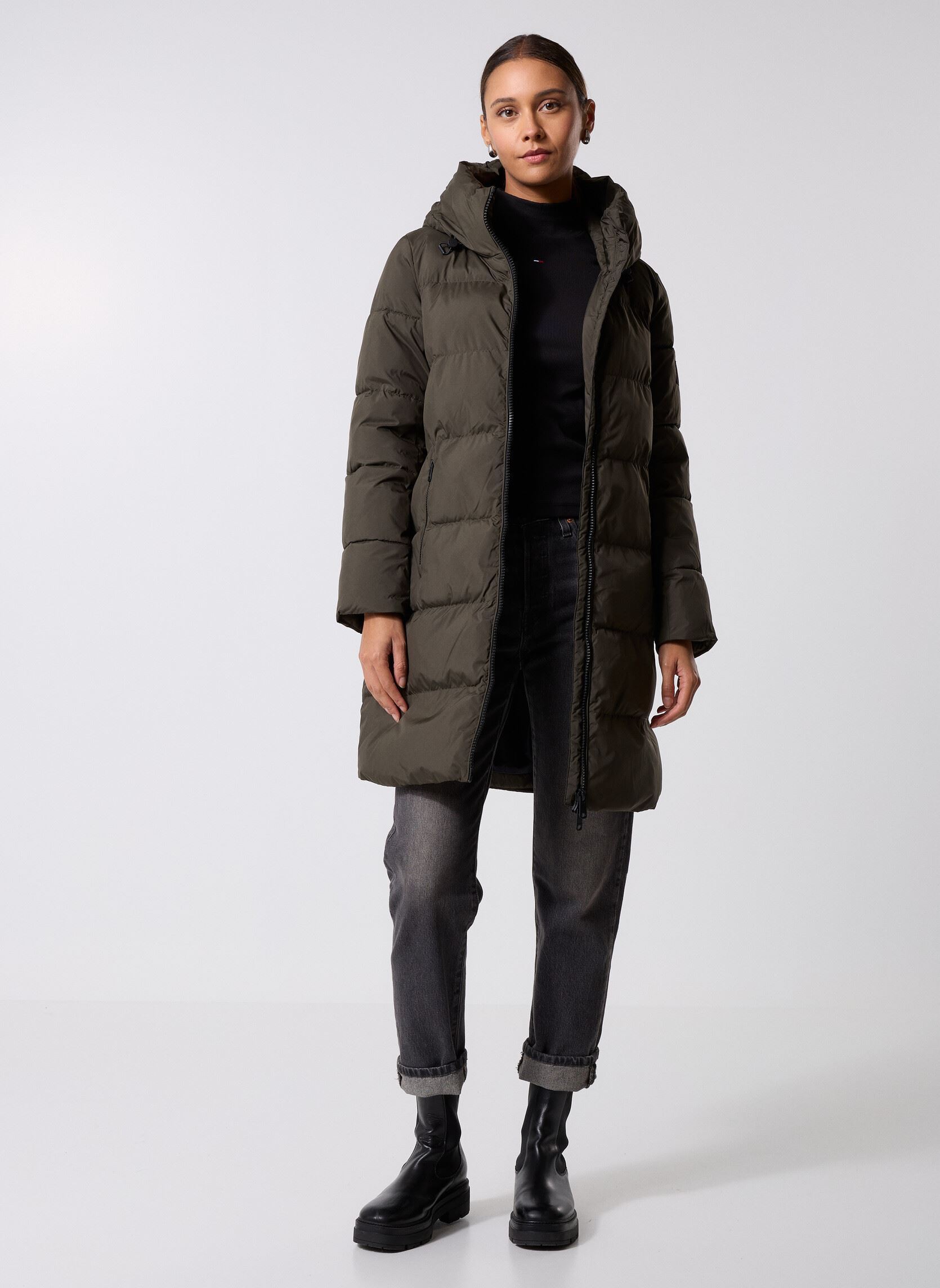 Doudounes Manlie Jacket Woman femme vert Ecoalf Doudounes Manlie Jacket Woman femme vert Dark forest