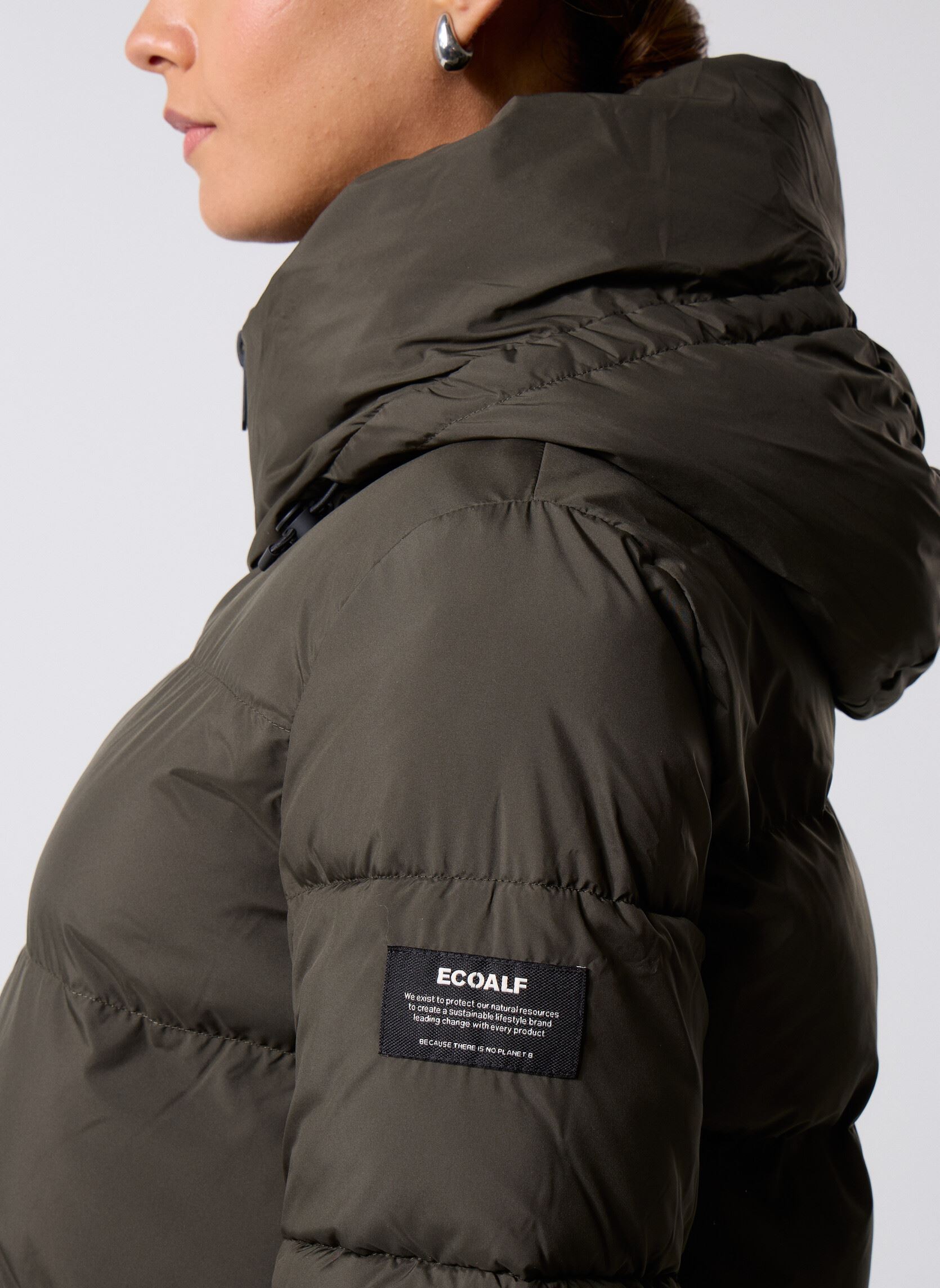 Doudounes Manlie Jacket Woman femme vert Ecoalf Doudounes Manlie Jacket Woman femme vert Dark forest