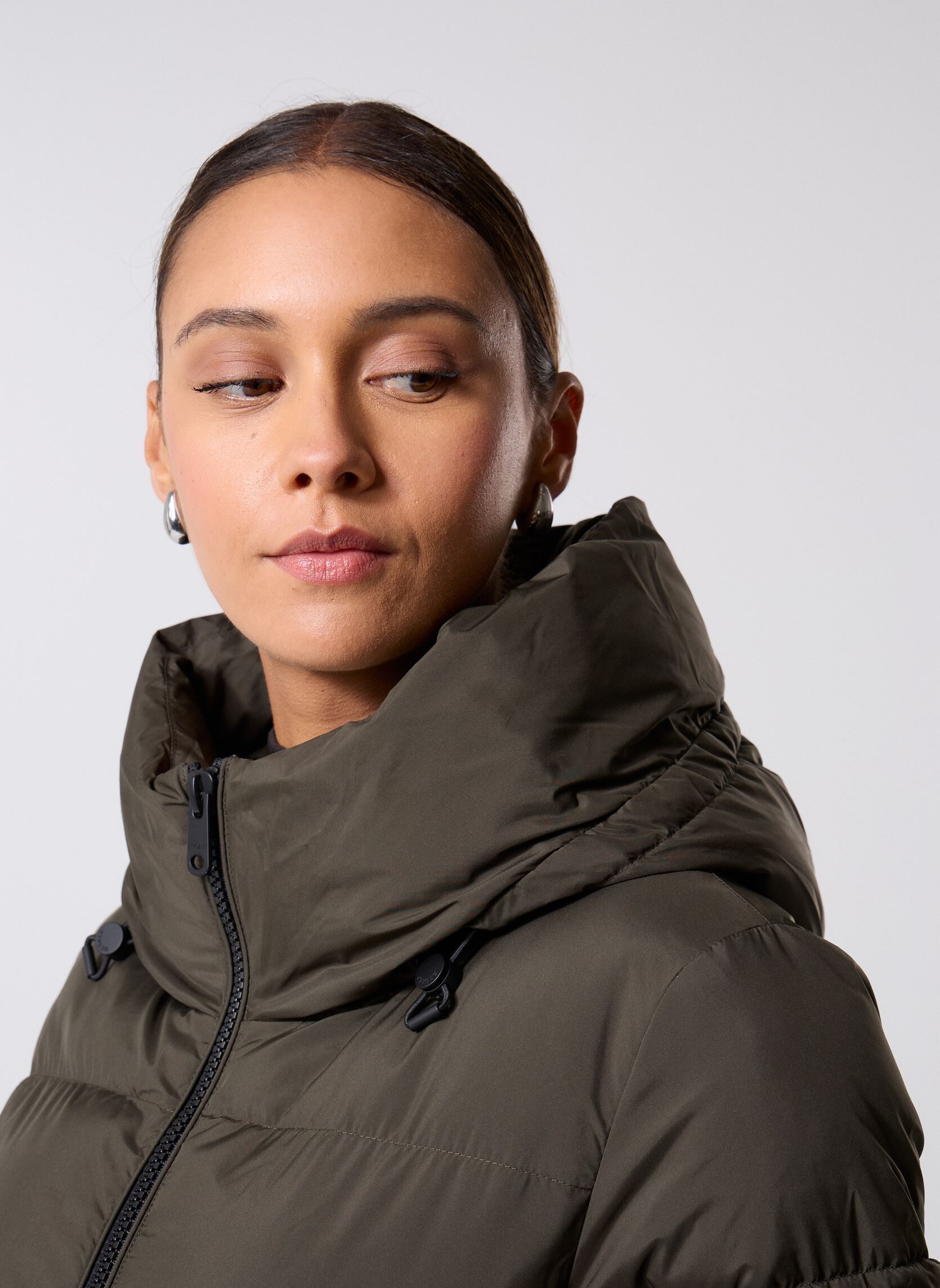 Doudounes Manlie Jacket Woman femme vert Ecoalf Doudounes Manlie Jacket Woman femme vert Dark forest