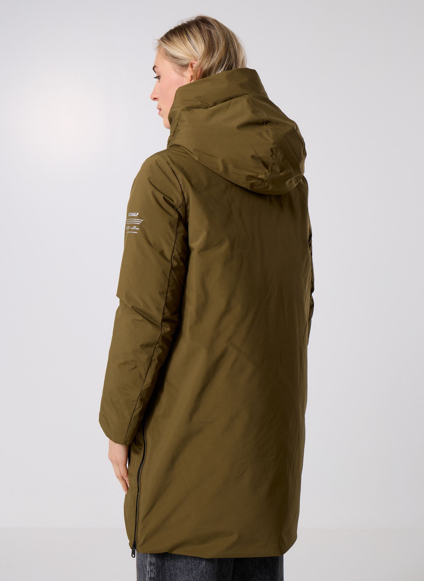 Parkas Mati Jacket Woman femme vert Ecoalf Parkas Mati Jacket Woman femme vert Olive Khaki