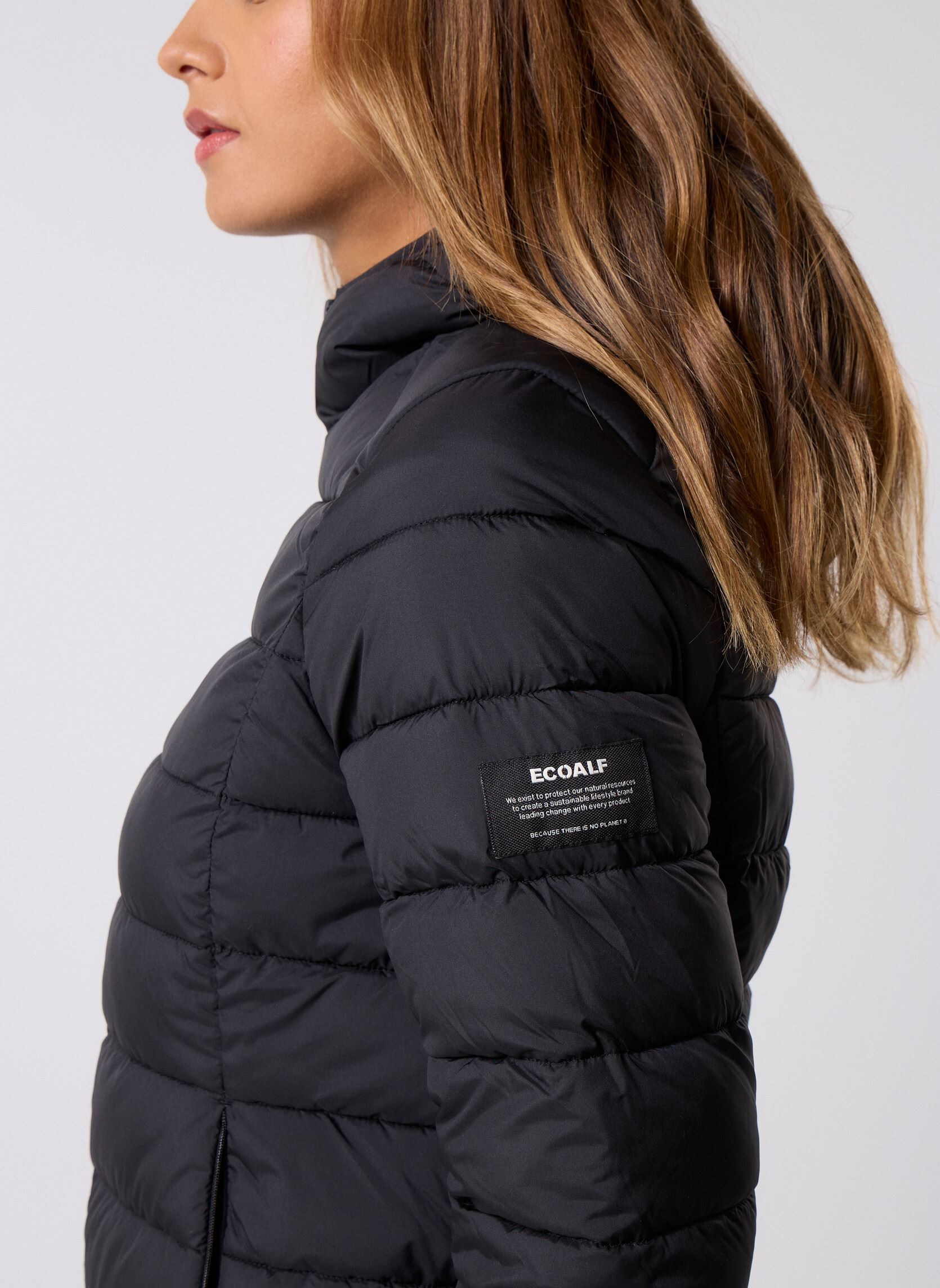 Daunenjacken Aspenalf Jacket Woman damen schwarz Ecoalf Daunenjacken Aspenalf Jacket Woman damen schwarz Black