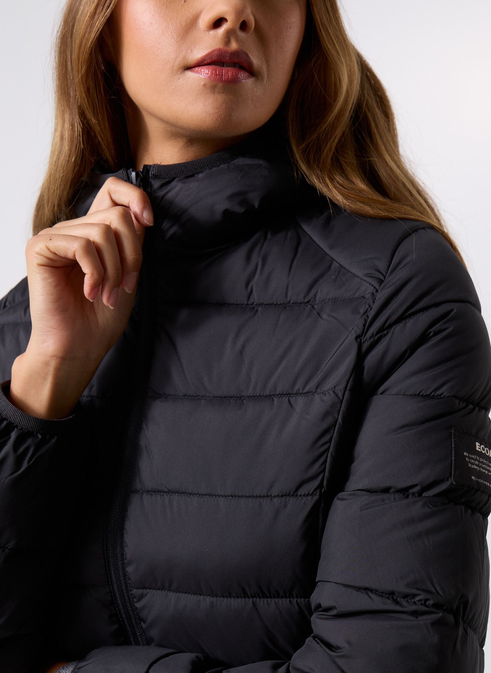 Daunenjacken Aspenalf Jacket Woman damen schwarz Ecoalf Daunenjacken Aspenalf Jacket Woman damen schwarz Black