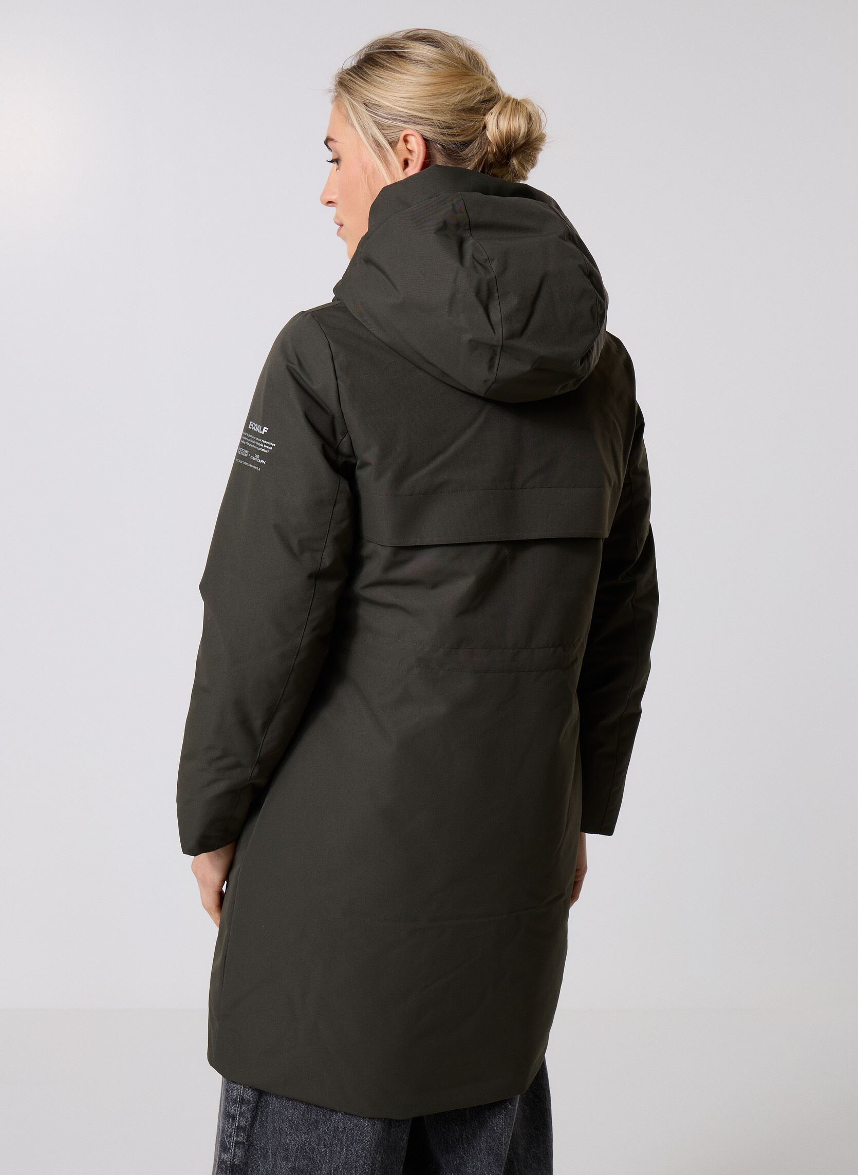 Parkas Glamour Jacket Woman damen grün Ecoalf Parkas Glamour Jacket Woman damen grün Dark khaki