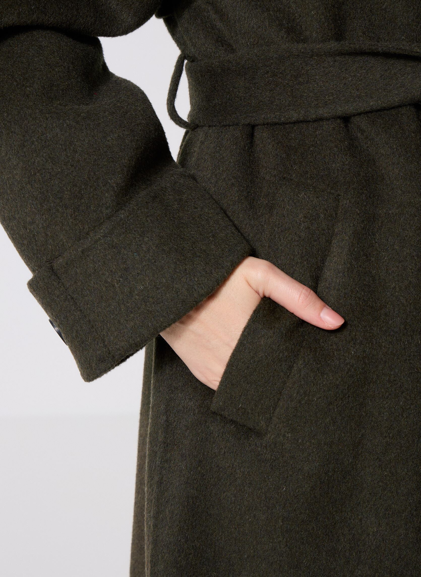 Manteaux Lora Jacket Woman femme vert Ecoalf Manteaux Lora Jacket Woman femme vert vintage green