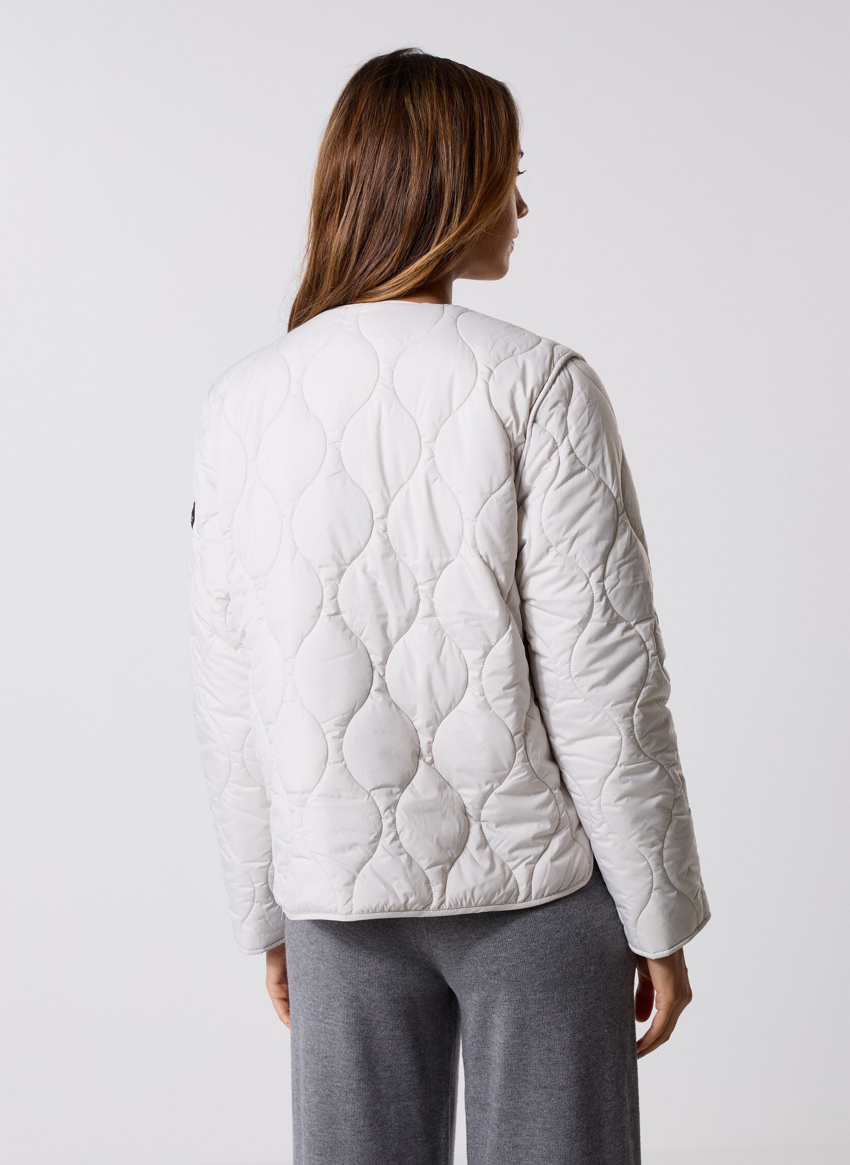 Vestes Musa Onion Jacket Woman femme blanc Ecoalf Vestes Musa Onion Jacket Woman femme blanc Bone