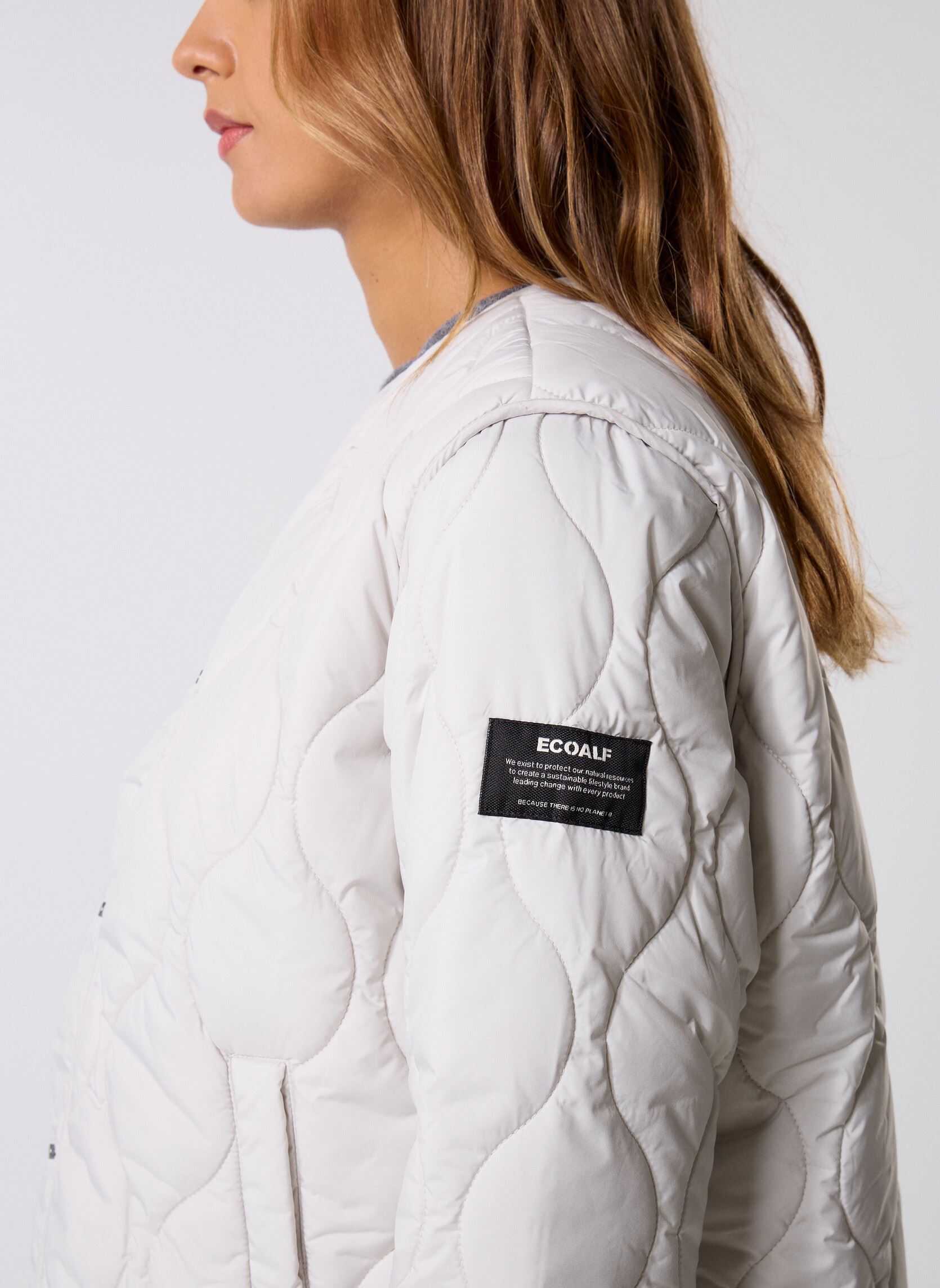 Vestes Musa Onion Jacket Woman femme blanc Ecoalf Vestes Musa Onion Jacket Woman femme blanc Bone