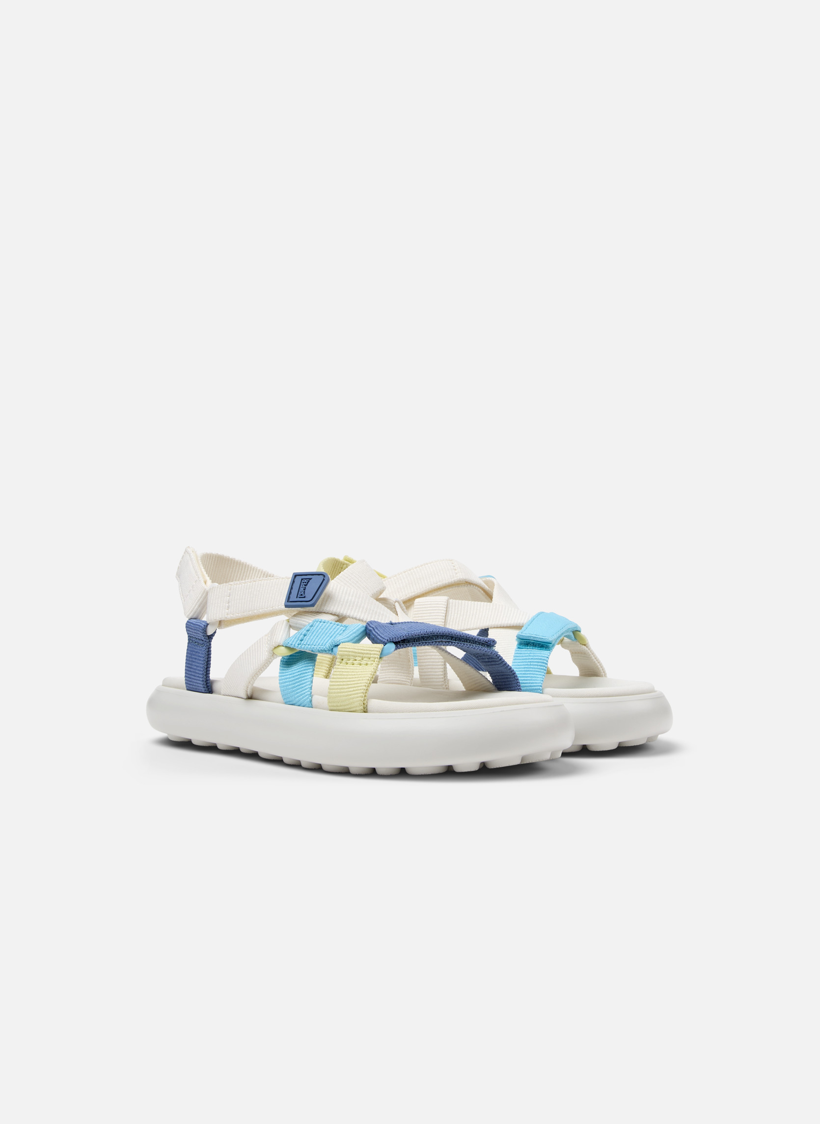 Sandales K201773 femme blanc Camper Sandales K201773 femme blanc Blanc & bleu