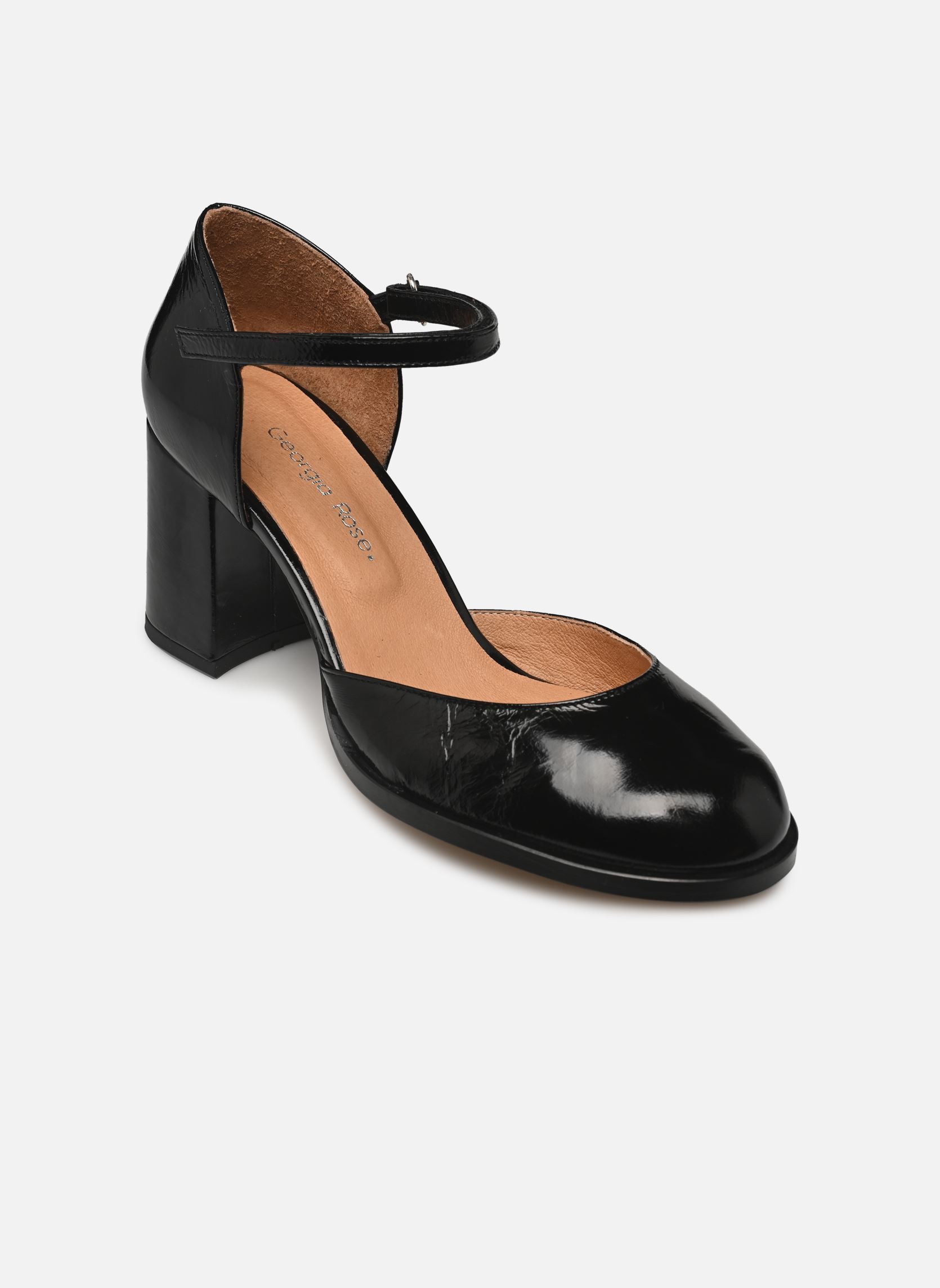 Escarpins à brides Emmanuelle scratch femme noir Georgia Rose Escarpins à brides Emmanuelle scratch femme noir NOIR