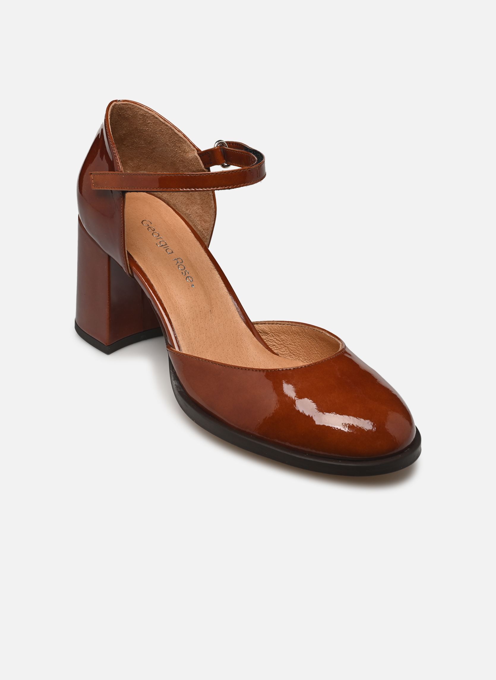 Escarpins à brides Emmanuelle scratch femme marron Georgia Rose Escarpins à brides Emmanuelle scratch femme marron CHOCOLAT