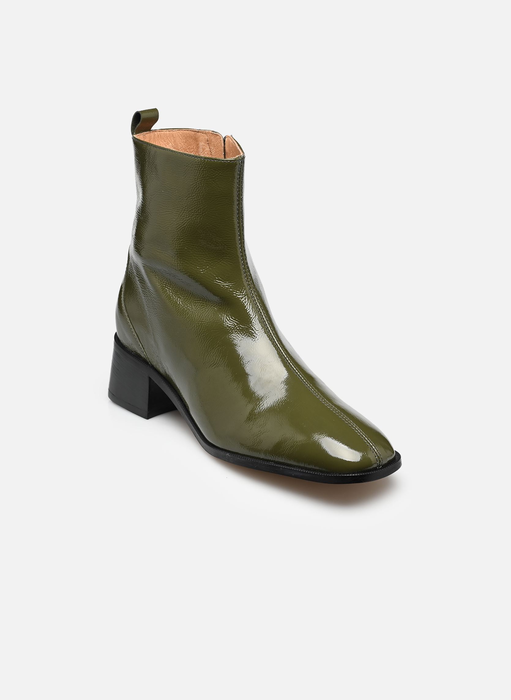 Bottines et boots Ermina femme vert Georgia Rose Bottines et boots Ermina femme vert KAKI