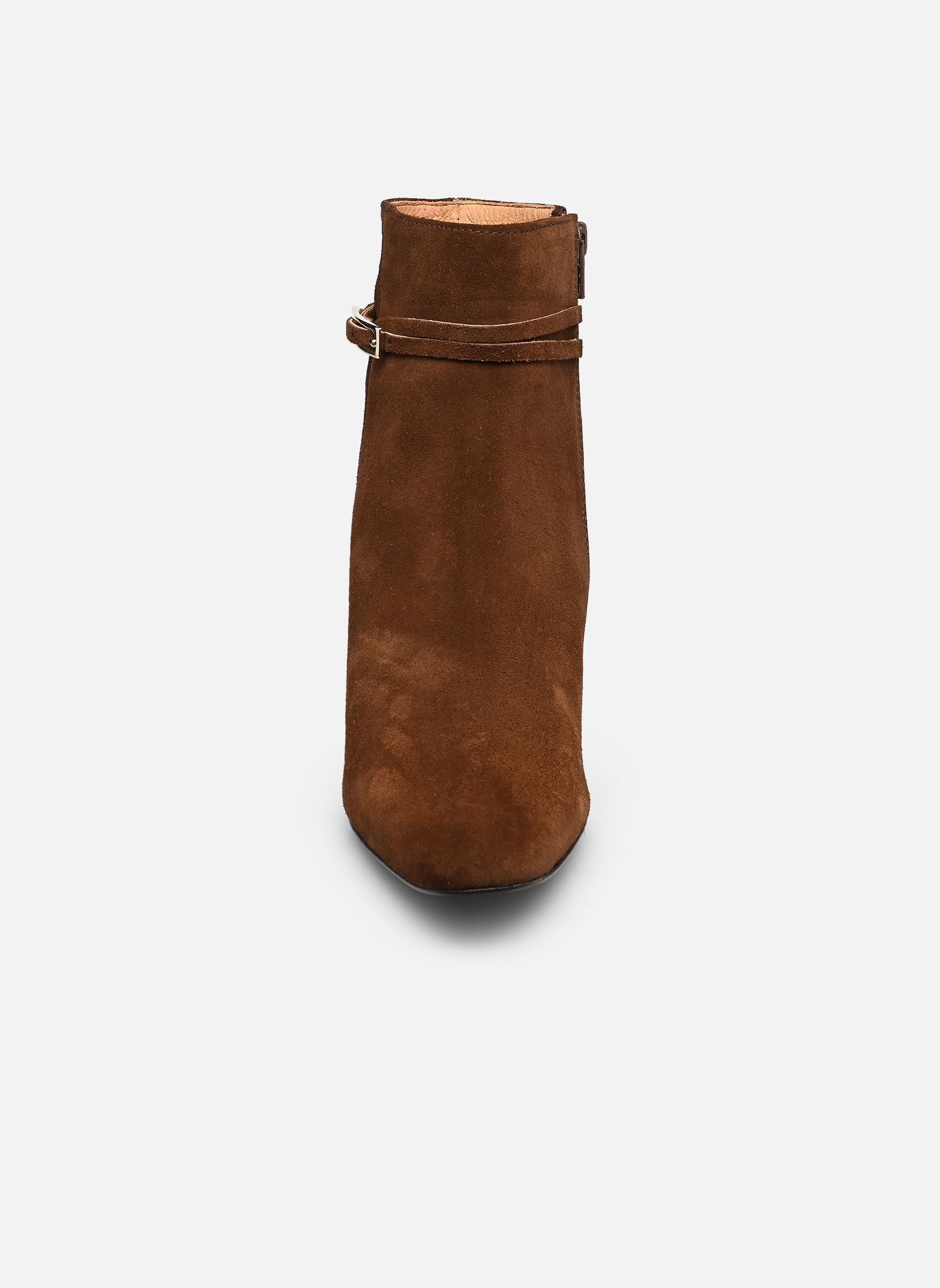 Niedrige Ankle Boots Edith damen braun Georgia Rose Niedrige Ankle Boots Edith damen braun CHOCOLAT